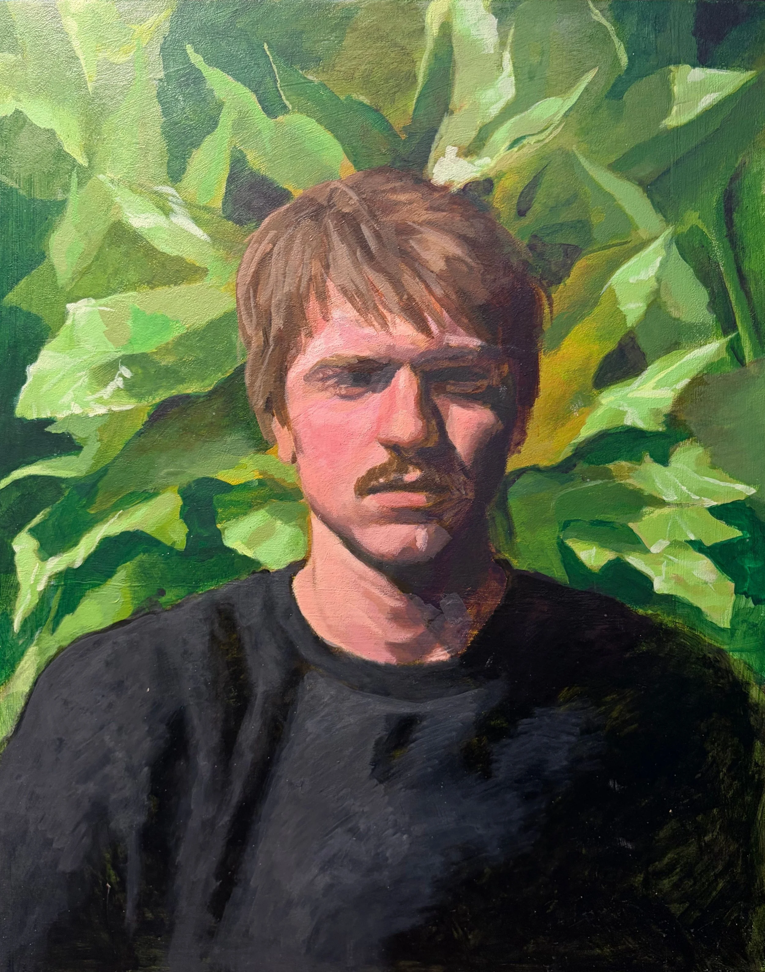 Max, 16" x 20", Acrylic, August 2026