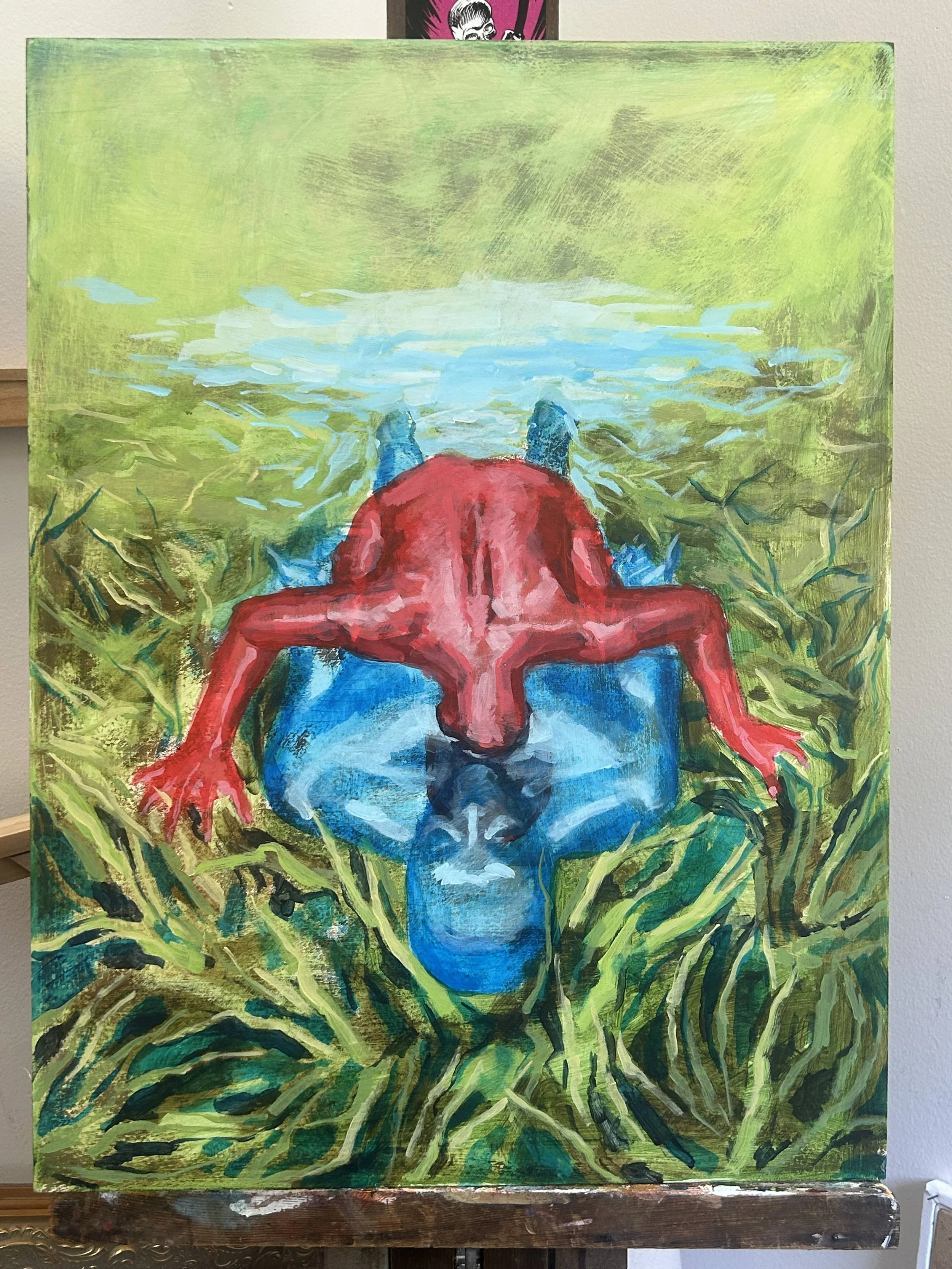 Attachments, 16" x 20", Acrylic, March 2026
