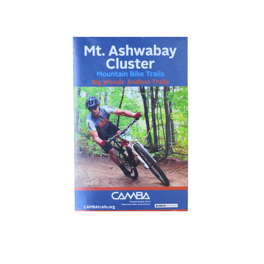 CAMBA Map Ashwabay Cluster — Chequamegon Area Mountain Bike Association