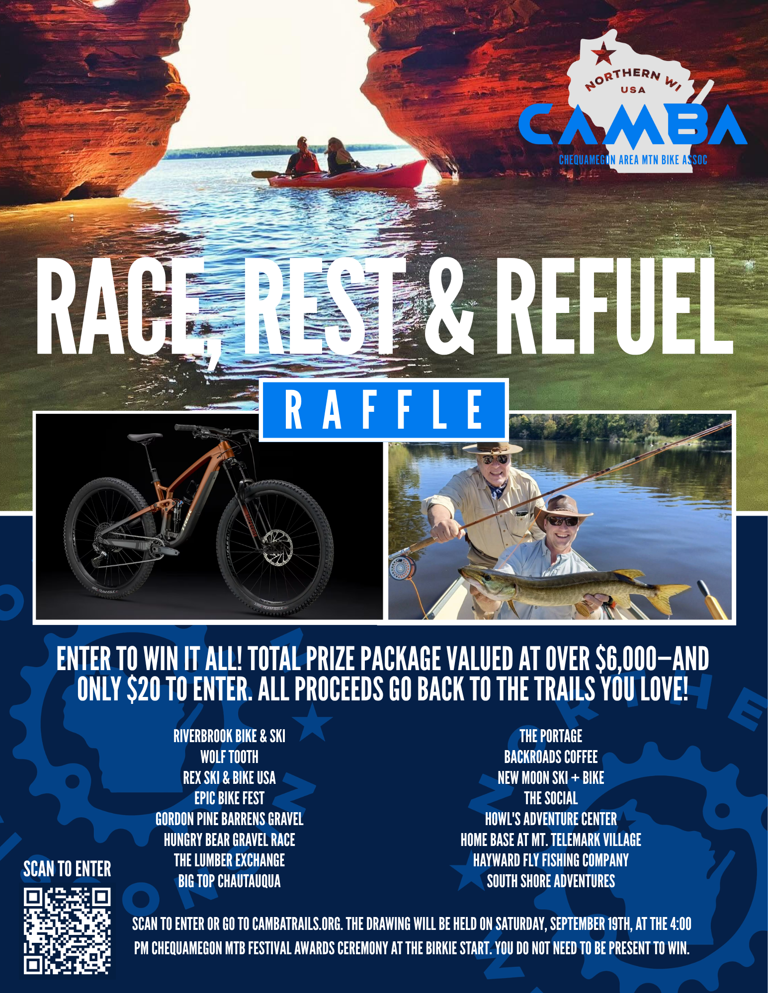 CAMBA Race, Rest, Refuel Raffle