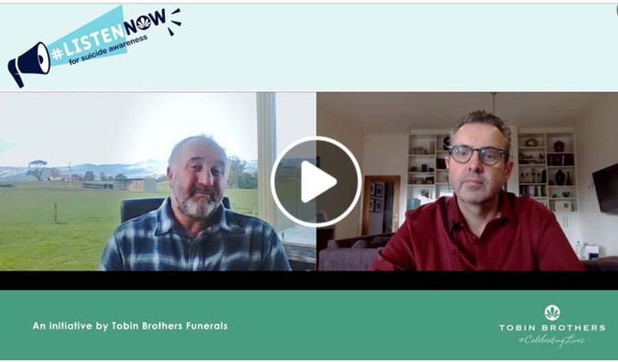 Suicide prevention the focus of #ListenNow series from Tobin Brothers Funerals