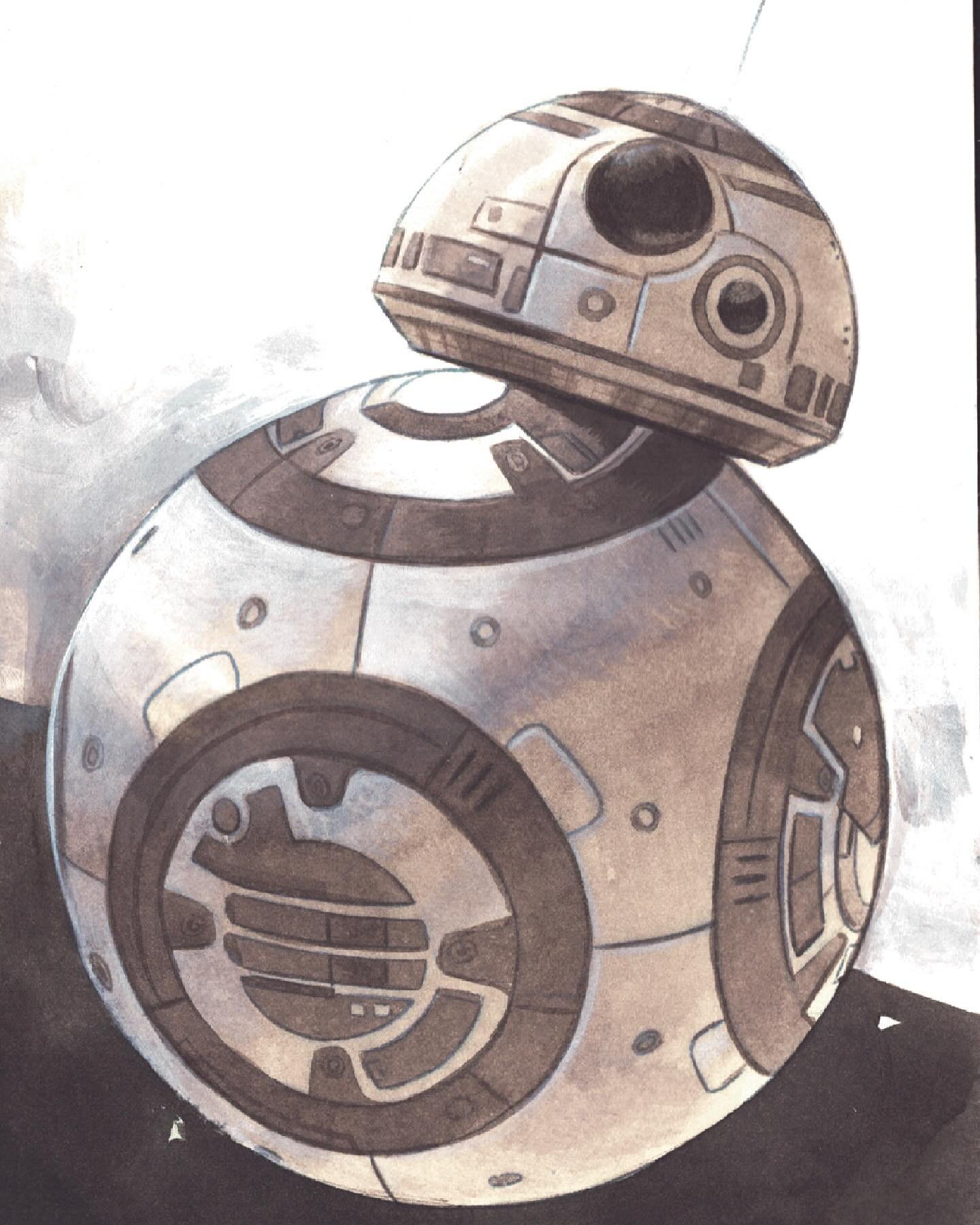 ✨ It&rsquo;s #starwarsday and I have four 6x9&rdquo; pieces up for sale via @theartistbullpen ✨ Happy May the 4th! 🔗 LINK IN BIO🔗 #starwars #comics #collectibles #collectors #originalart #ink #painting #art