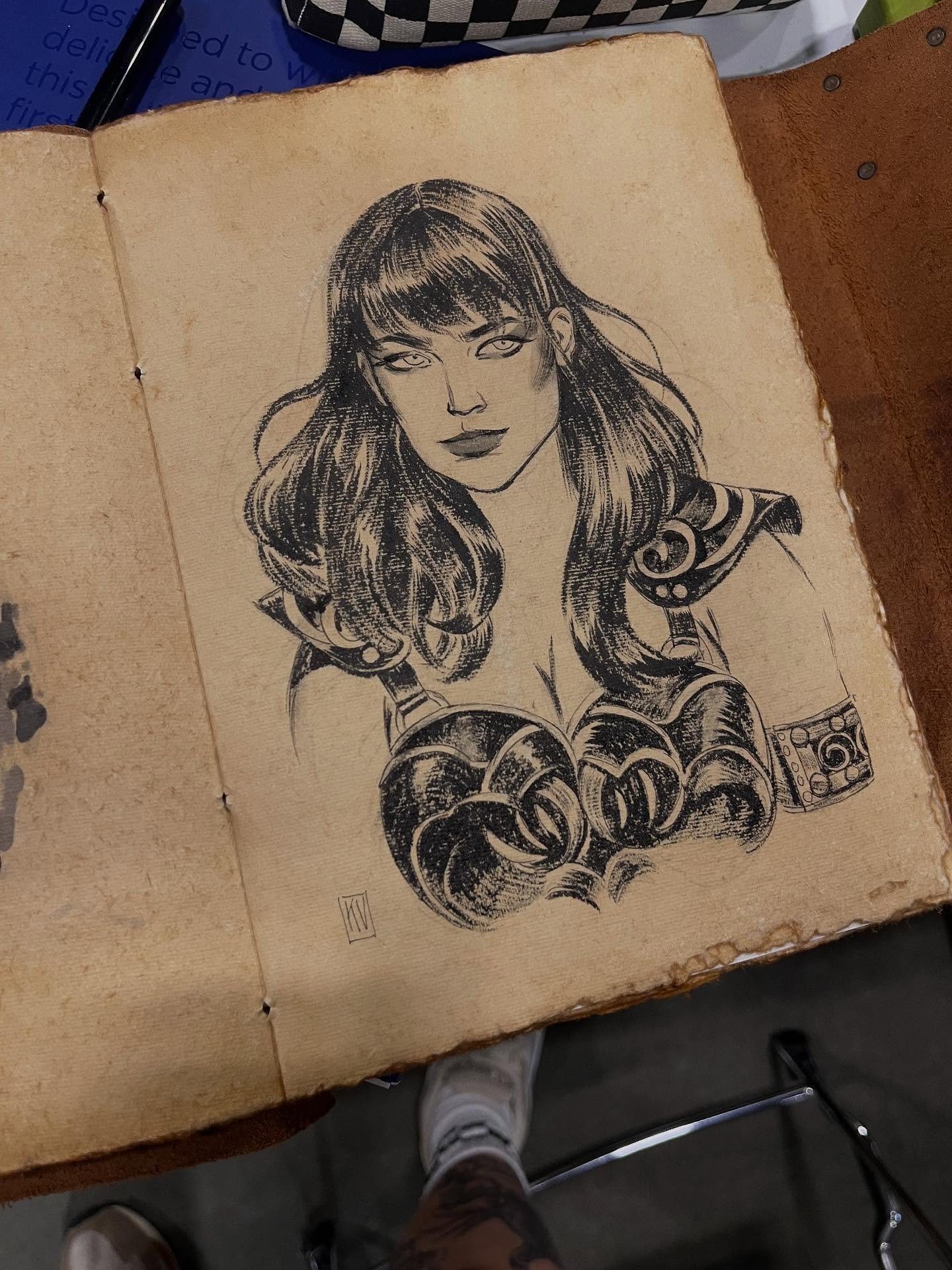 Small Xena commission from over the weekend ✨
