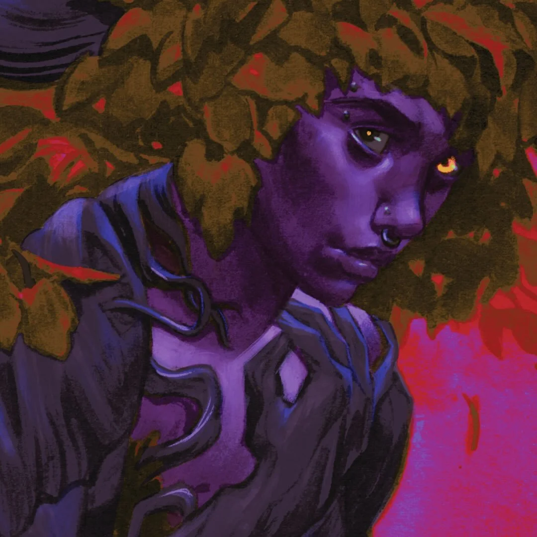 Did a cover earlier this year for a project my gal pal @vrdelrey worked on! It&rsquo;s unused but I still wanted to share ❤️&zwj;🔥 #boomstudios #comics #comicart #painting #digital #digitalpainting