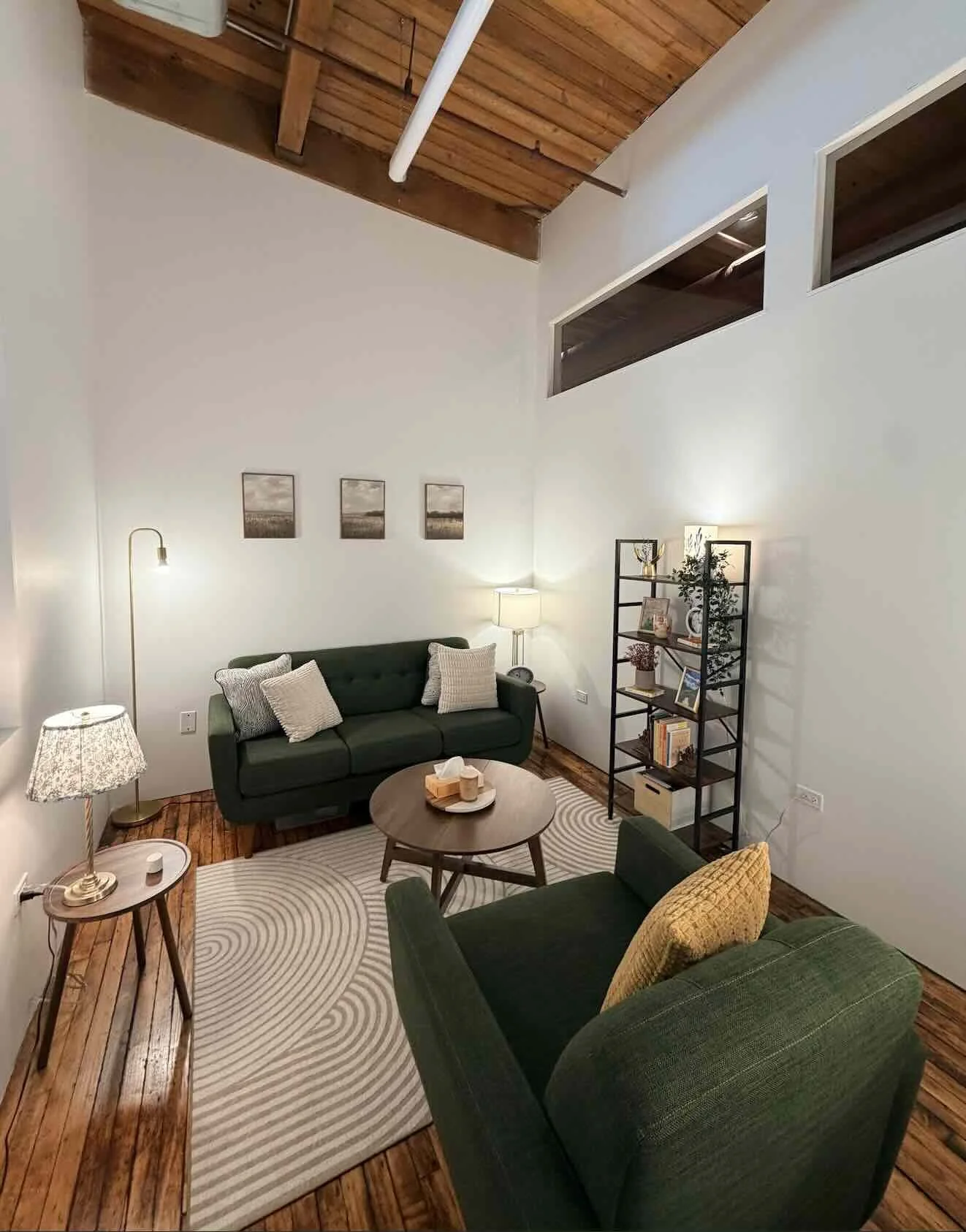 Cozy, warm therapy office in Avondale for in-person sessions