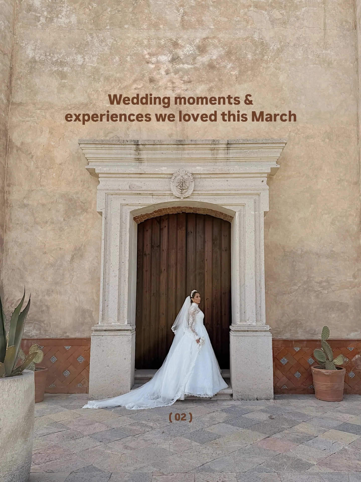 Luxury wedding moments and unforgettable experiences we loved this March Pt 1.

These were some of our favorite wedding experiences we witnessed this March. From unforgettable performances to beautifully customized experiences.

&mdash;&mdash;&mdash;