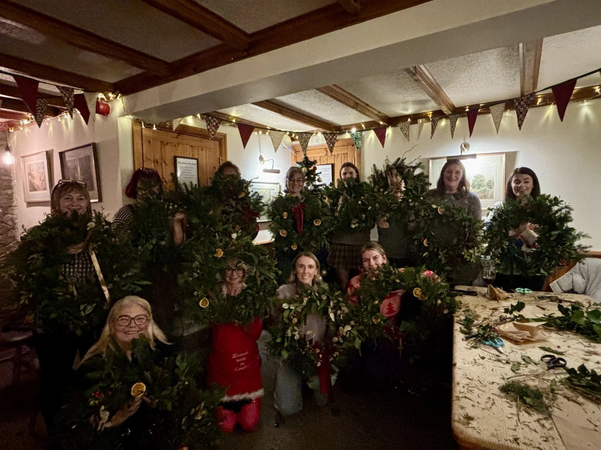 Christmas Wreath Workshop at GYG Inn
