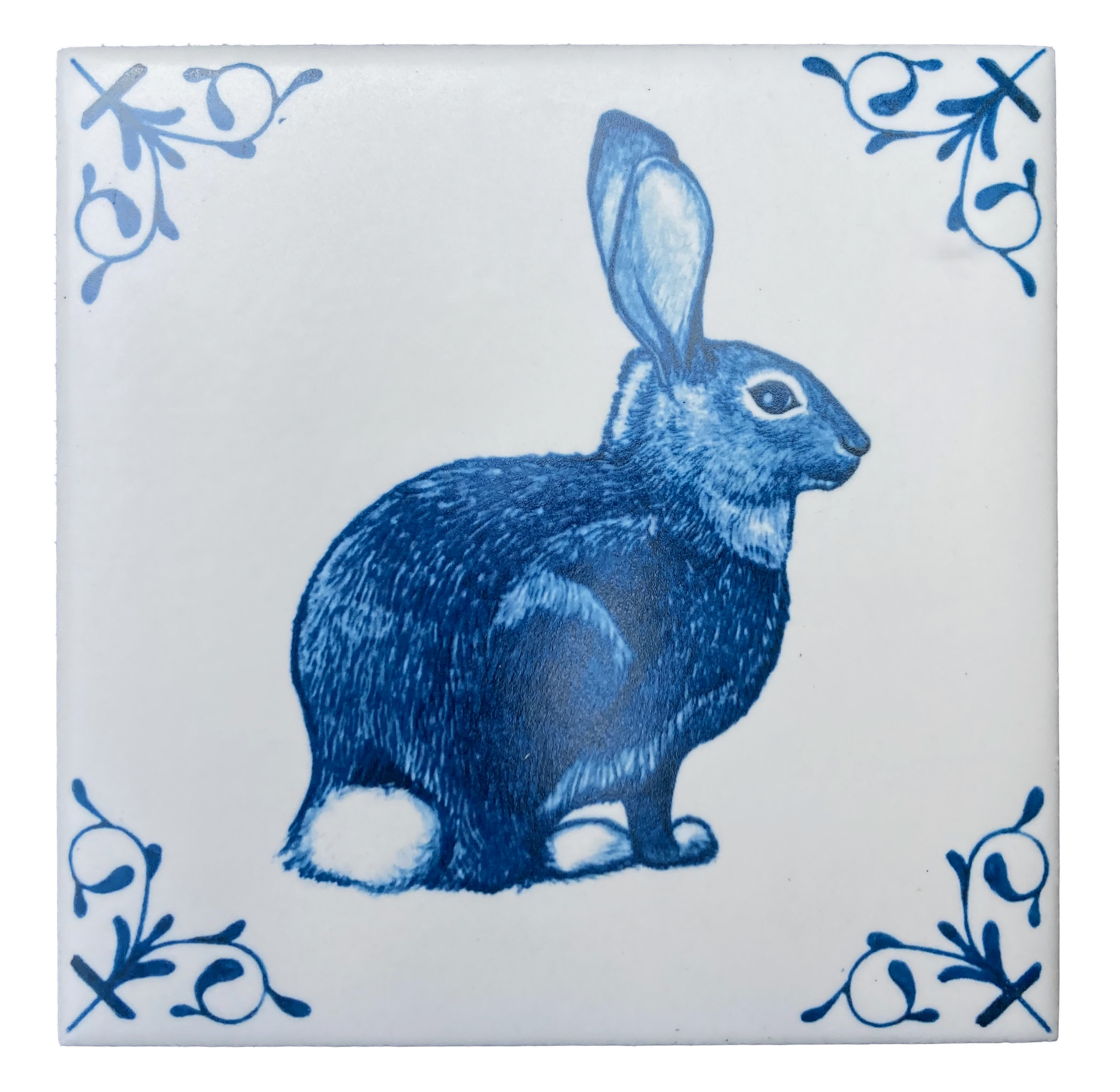 Eastern Cottontail 4X4 Tile
