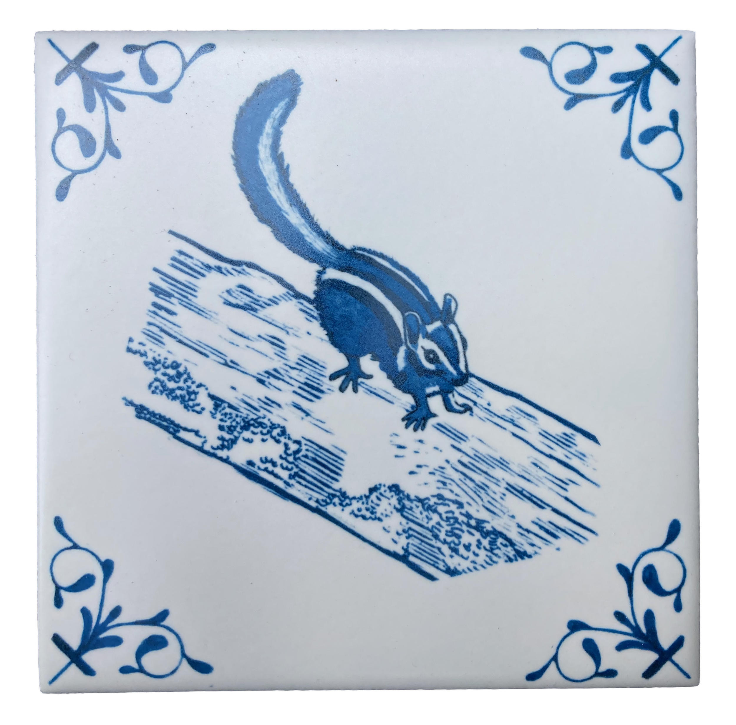 Townsend's Chipmunk 4X4 Tile