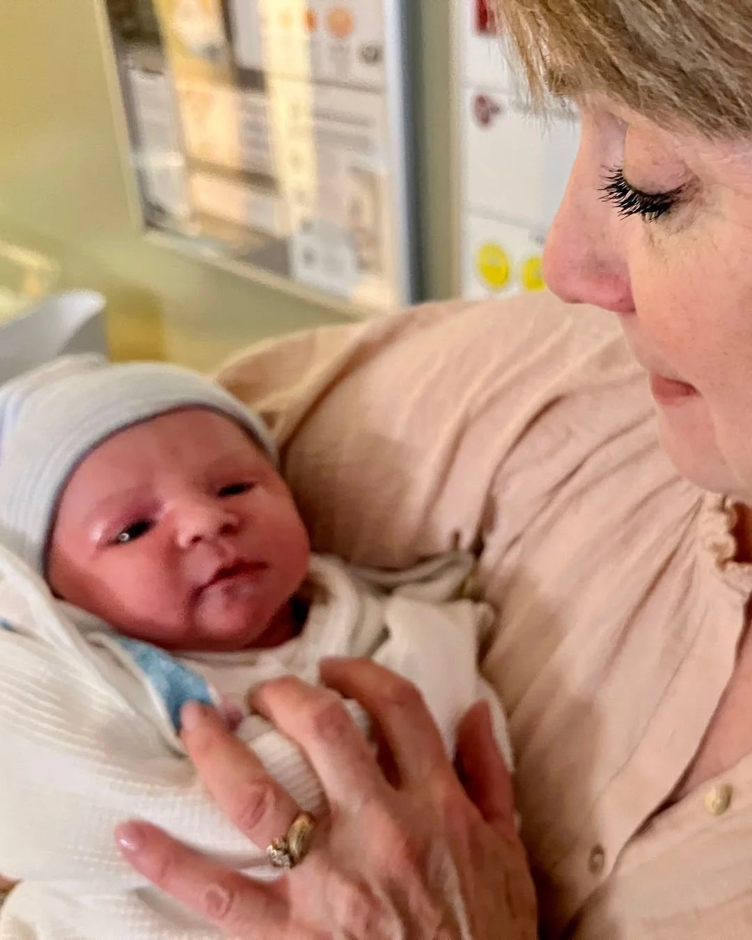 During labor, when everything feels intense and overwhelming, here's what Julie Buck, a local doula, reminds her clients:

'Relax deeply, breathe smoothly, and release into the pressure from the contraction. You are one step closer to holding your ba