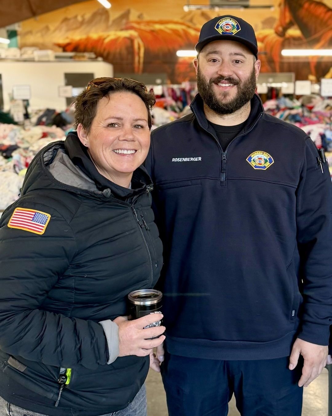 Thanks @jh_fire_ems for providing free car seat safety checks at the Swap.

Unfortunately, close to 90% of car seats are installed incorrectly and many children travel unrestrained. 

You can schedule an appointment throughout the year with Jackson H