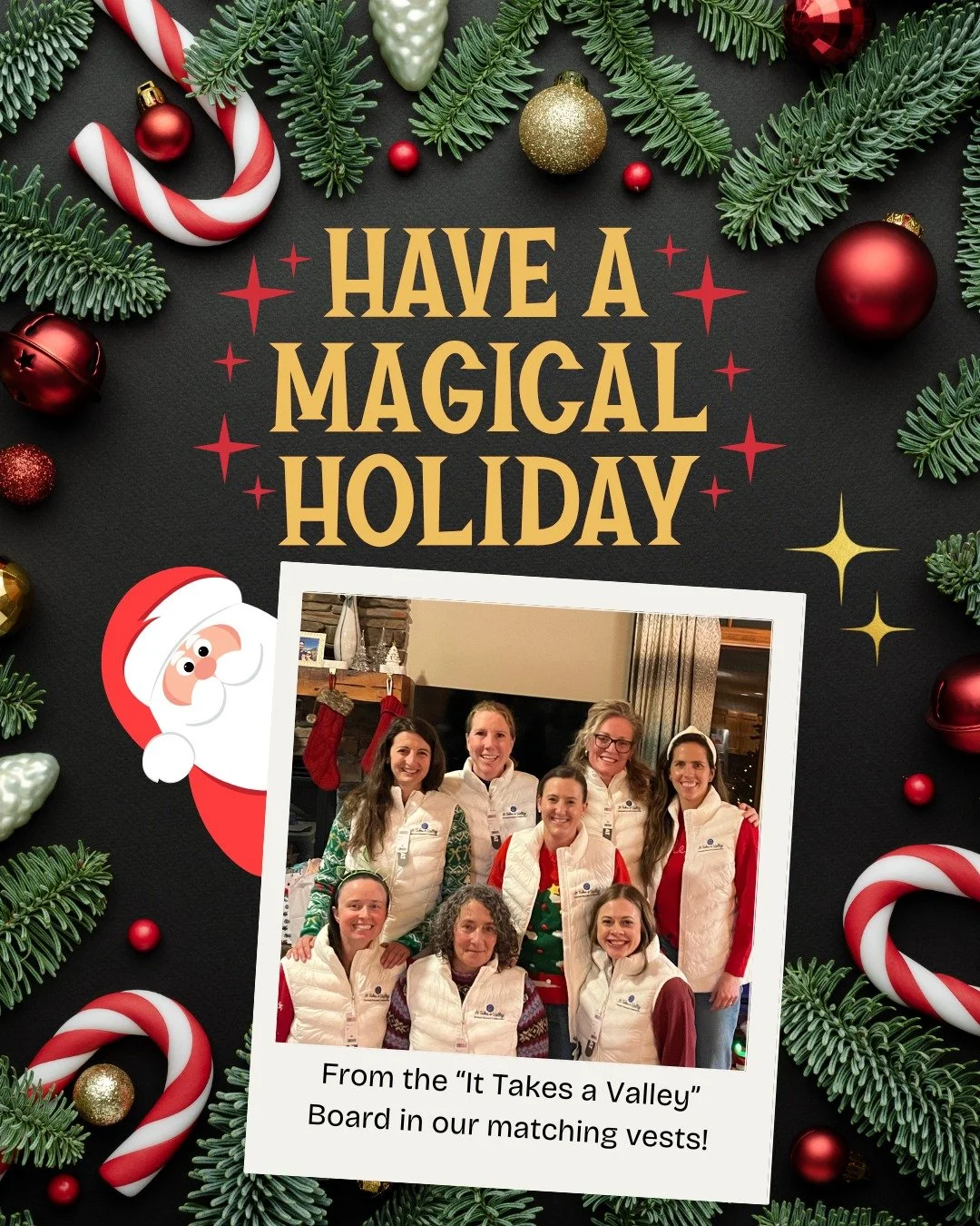 Wishing you a fun, safe and magical holiday season in your perinatal journey!

Matching vests for the win 🤪 

.
.
.
.
.
.

#YouAreNotAlone #PerinatalSupport #ParentingIsHard #ItTakesaValley