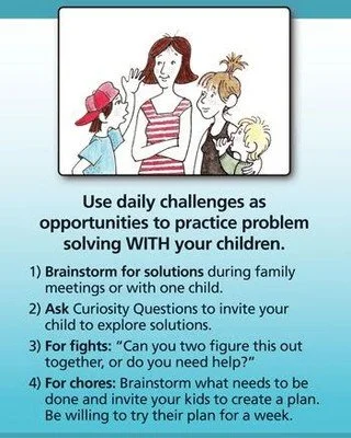 Your kid is angry, refusing to cooperate, and you're standing there thinking 'How did we get here?' 😤 

Hot take from @positivediscipline, kids are actually great problem solvers when we give them the chance instead of just telling them what to do o