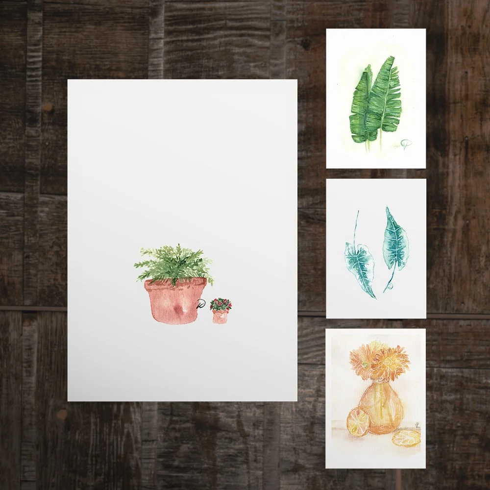 Botanical - Blank Cards
