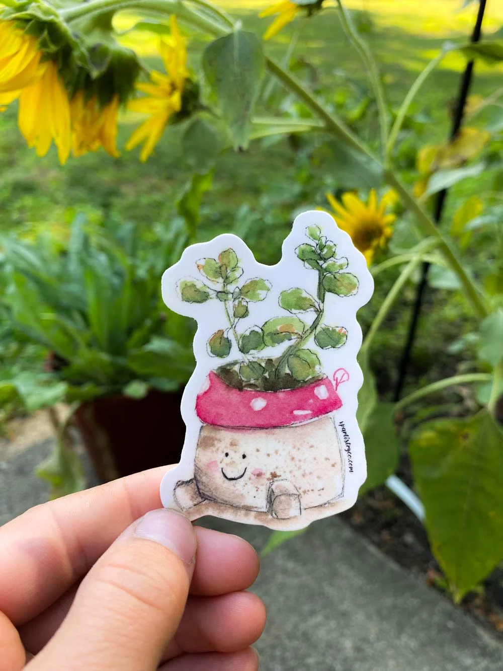 My LiL Pot - Sticker