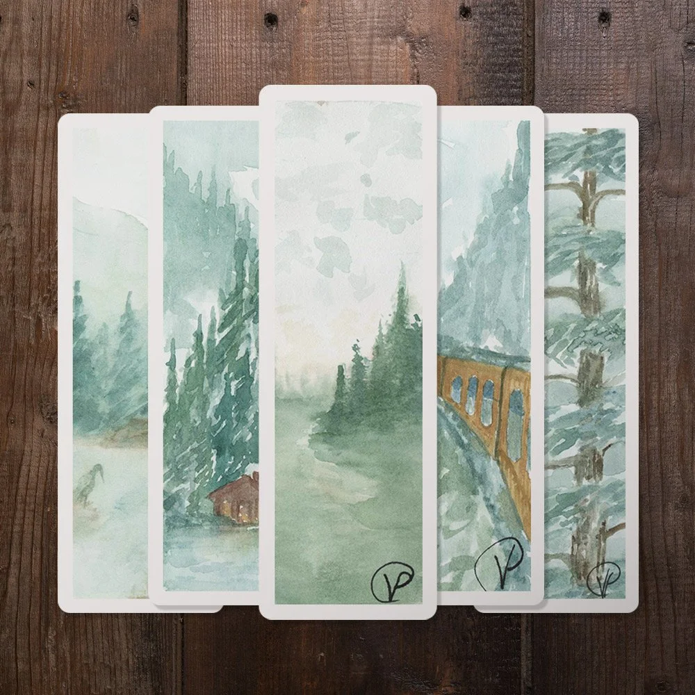 Pine Bookmark - Prints