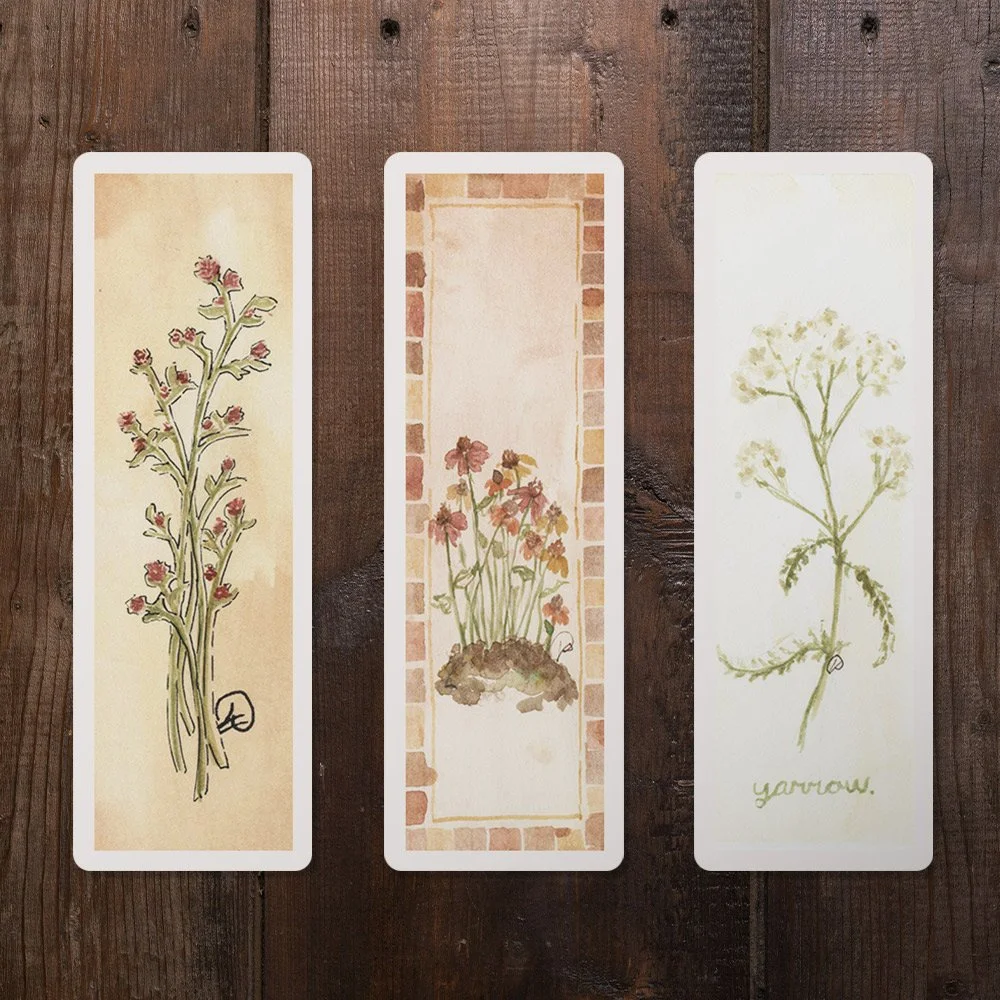 Botanical Bookmark - Prints