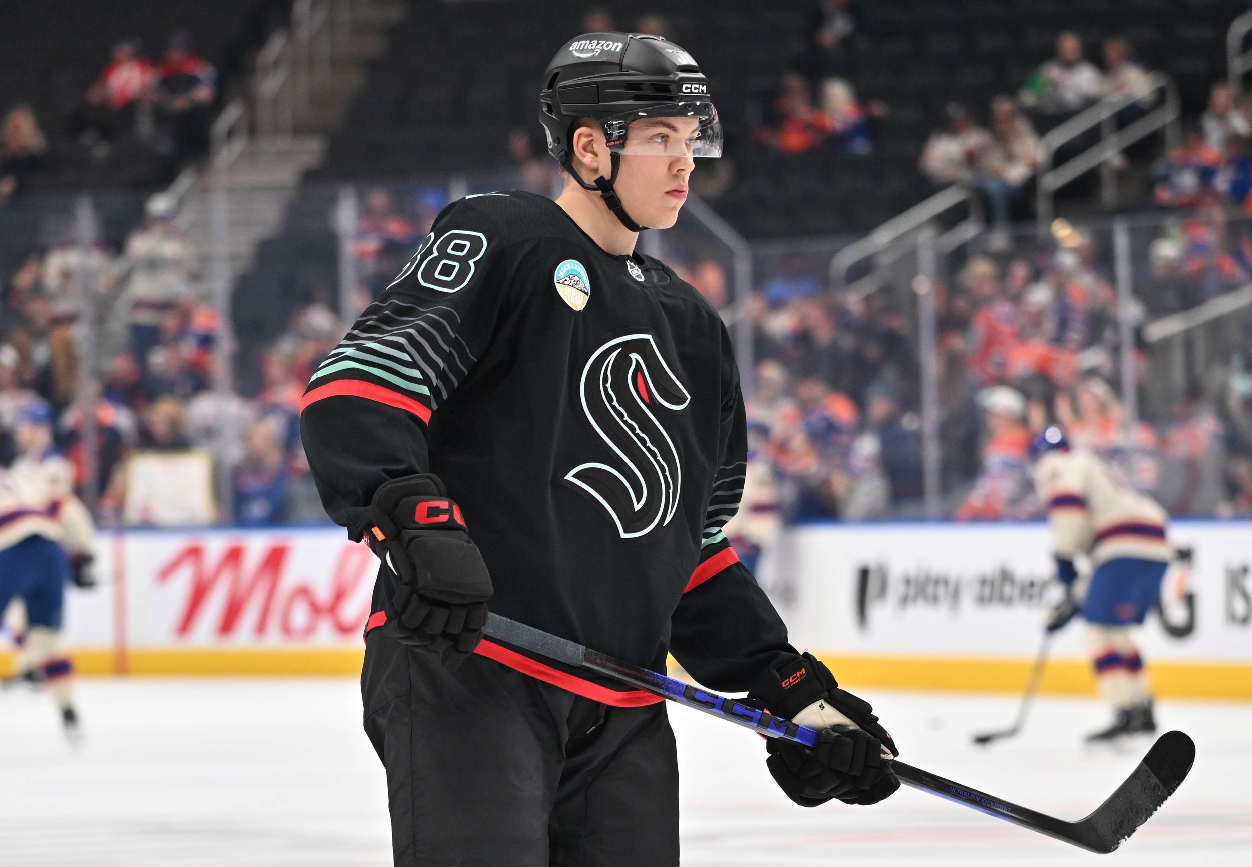 Kraken Forward Jani Nyman Eager to Shoot Puck, Take Advantage of Increased Opportunity