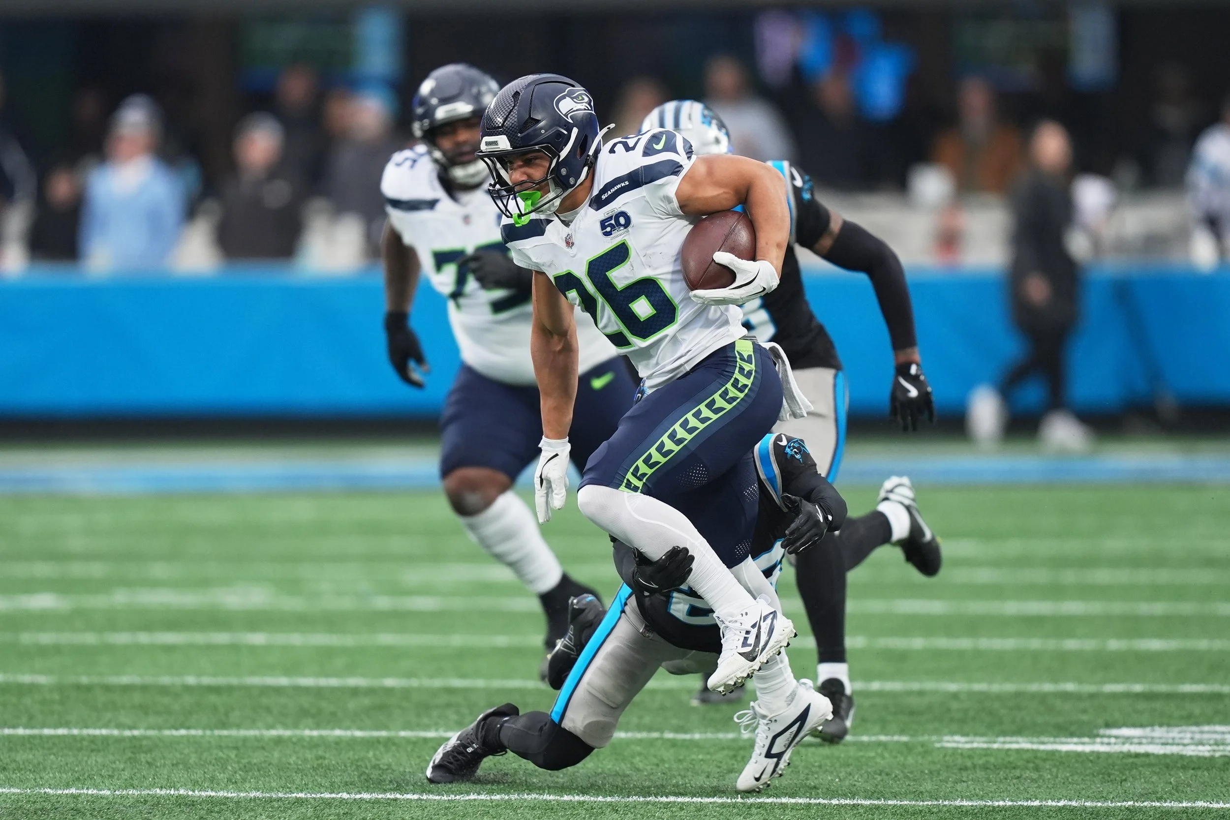 Rapid Reaction: Run Game, Stifling Defense Leads Seahawks to 27-10 Win in Carolina