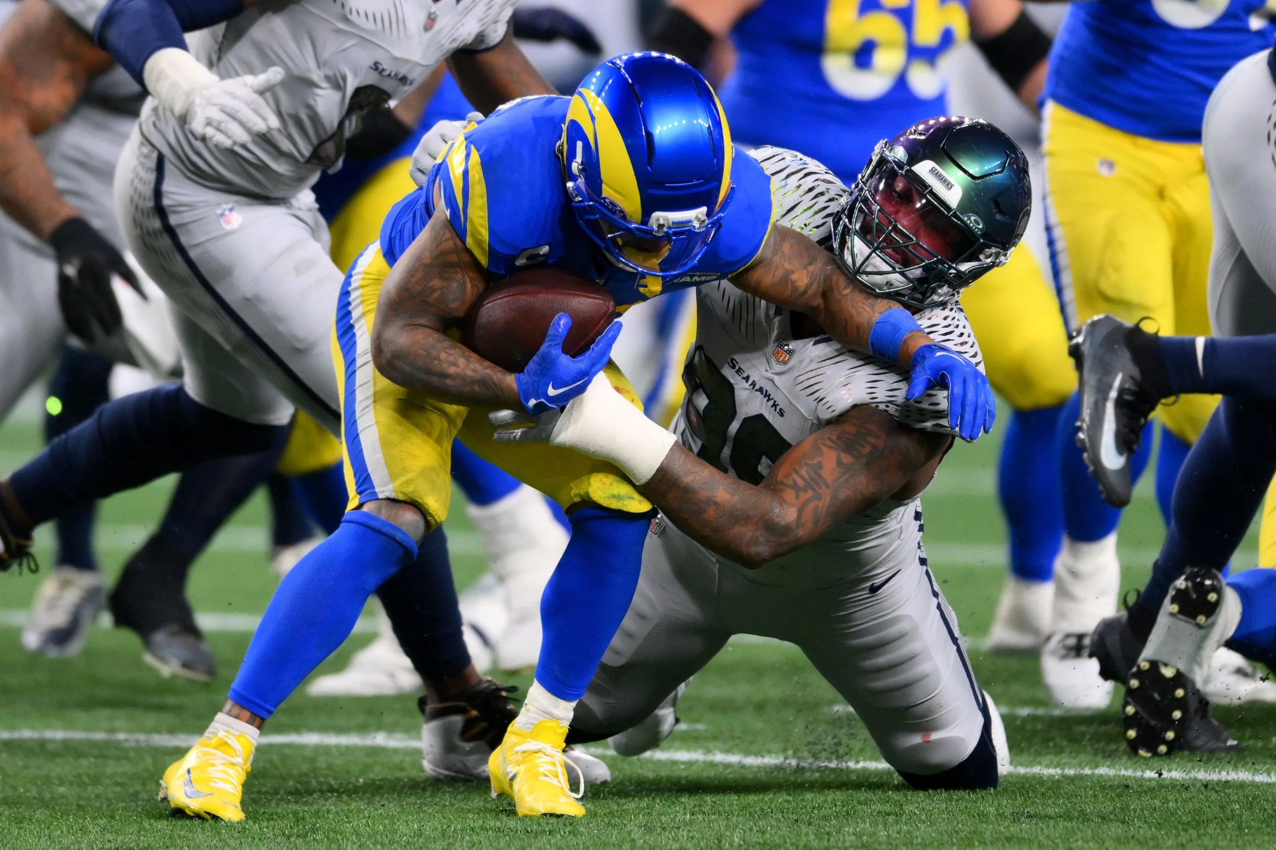 Marquee Matchups to Watch as Seahawks, Rams Duel in NFC Championship Game