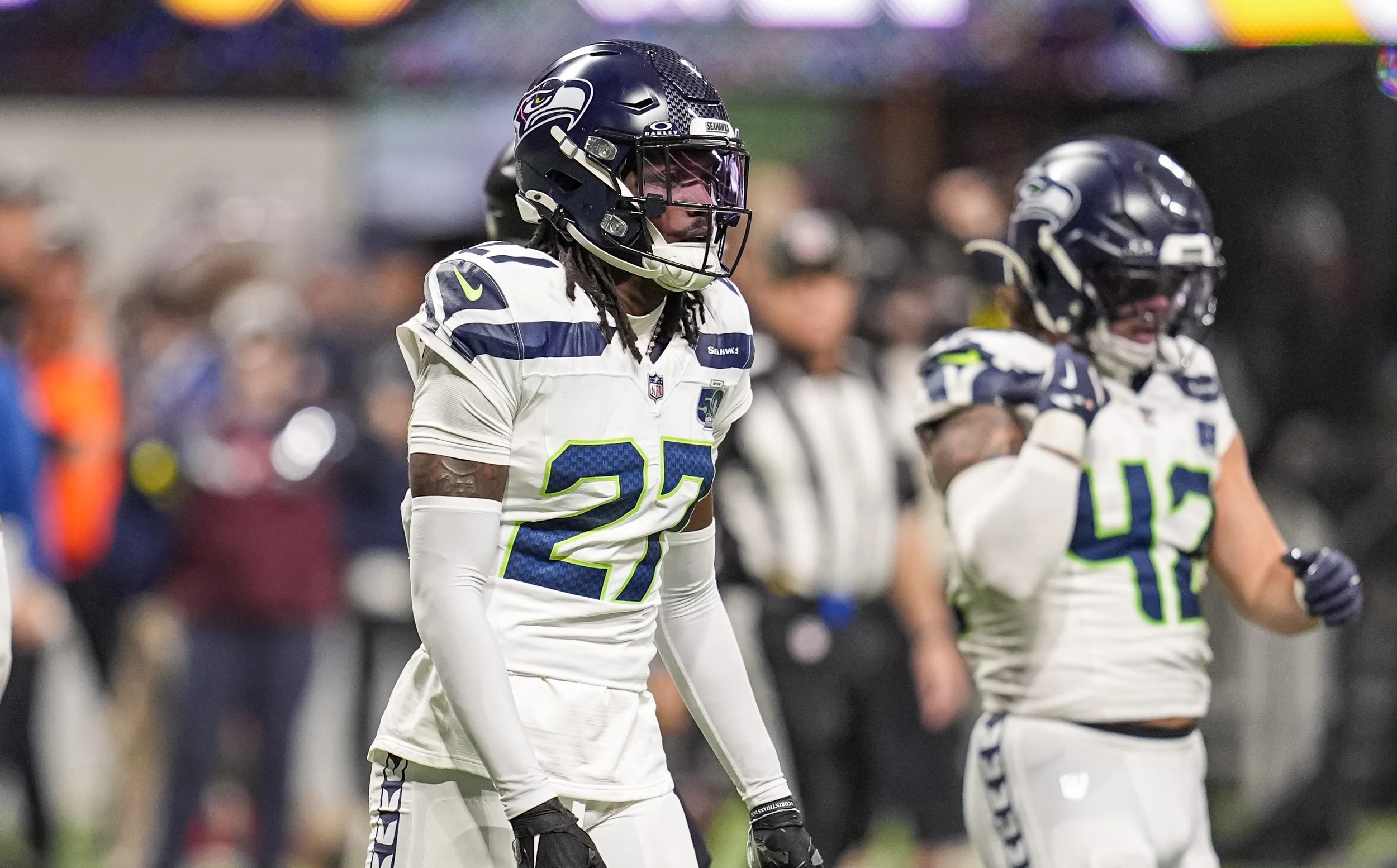 Riq Woolen, Seahawks’ Underdogs Aim to ‘Finish Off’ Success Stories Hoisting Lombardi Trophy