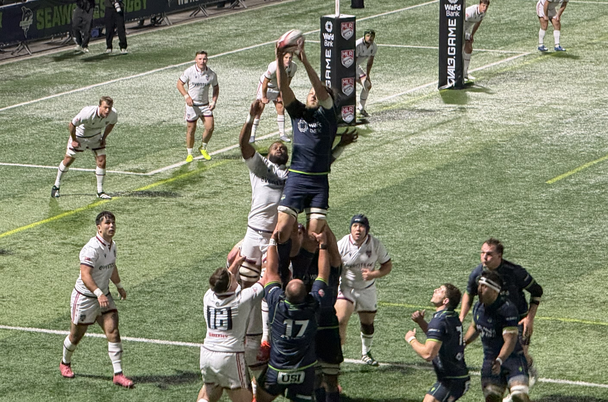 Davy Coetzer, Seawolves Overcome Late Front Row Red in 33-16 Win over Old Glory