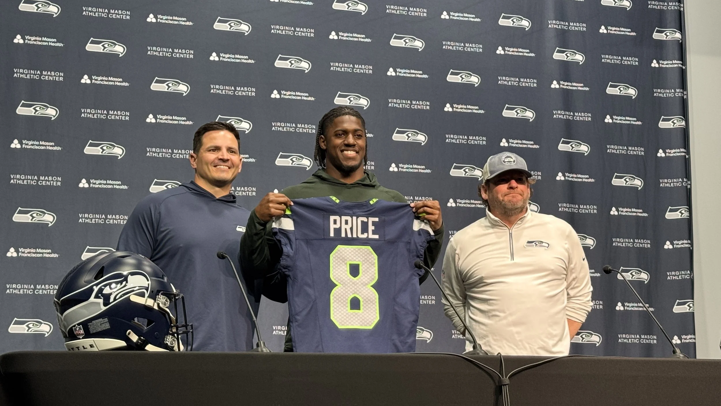 ‘Class Act’: Jadarian Price Brings Professional Approach, Rare Traits to Seahawks’ Backfield
