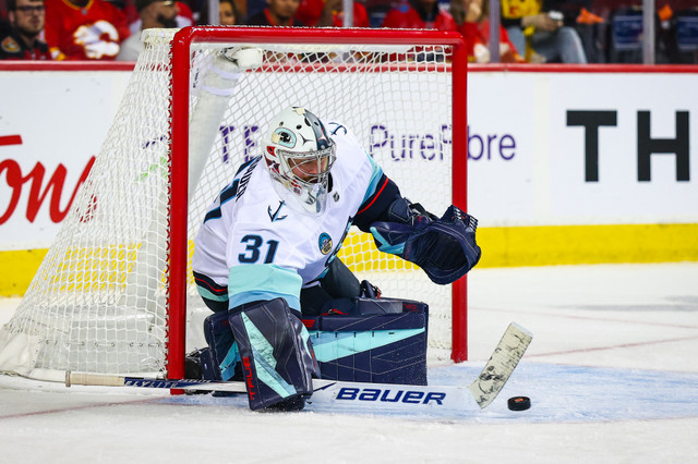 Kraken Win Second Preseason Game with Unproven Roster, Edge Flames 4-2 at Climate Pledge