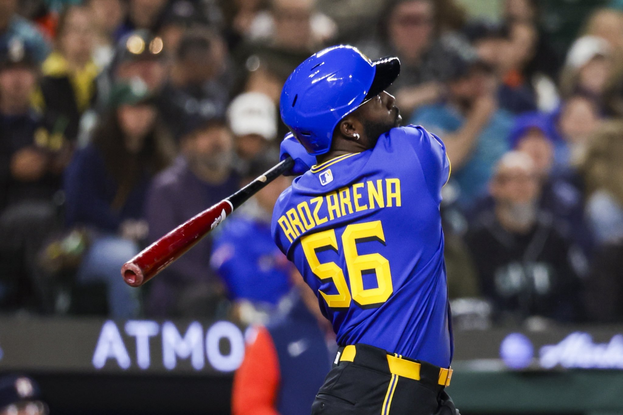 Randy Arozarena’s Mammoth Fifth Inning Homer Reverses Hitting Woes, M’s Beat Stros 9-6