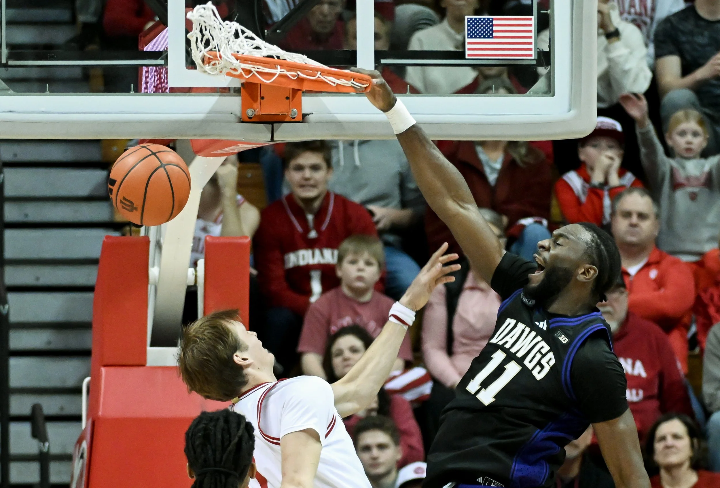 Huskies Men’s Basketball Can’t Keep Up With Red-Hot Hoosiers As Challenges Await