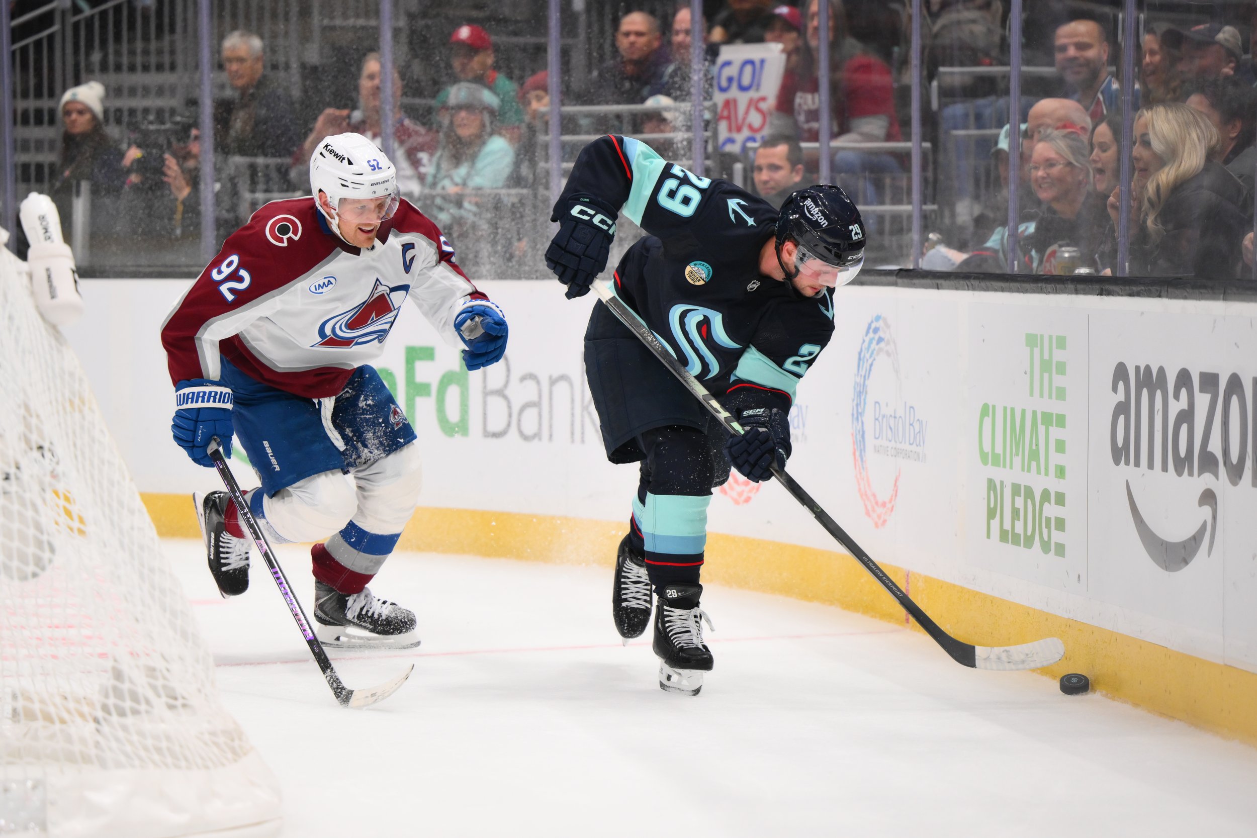 More Missed Opportunities Plague Kraken as Avalanche Mount Third Period Comeback