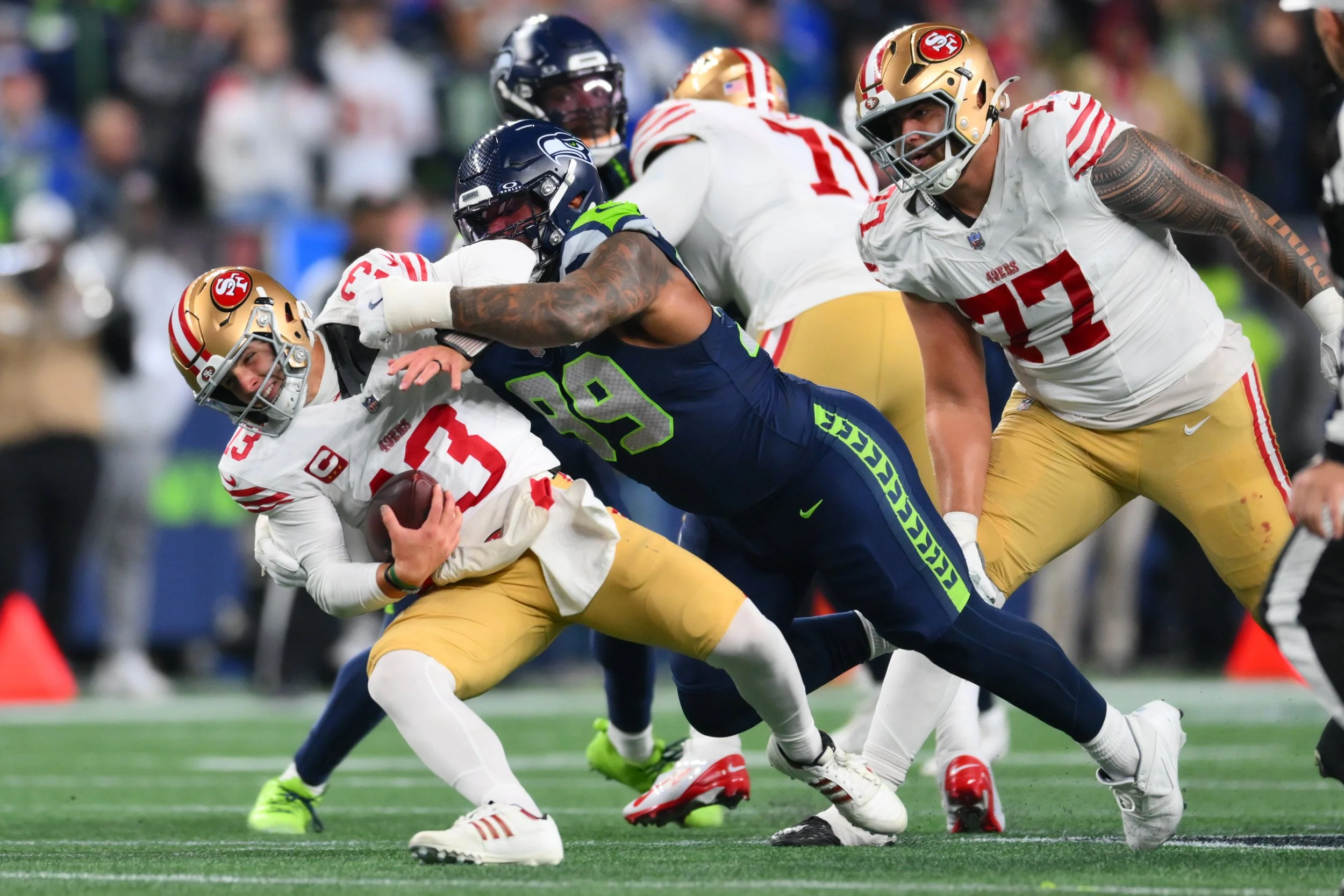‘We’re Relentless’: Deadline Brilliance Fuels Seahawks’ Beatdown of 49ers, Return to Contention