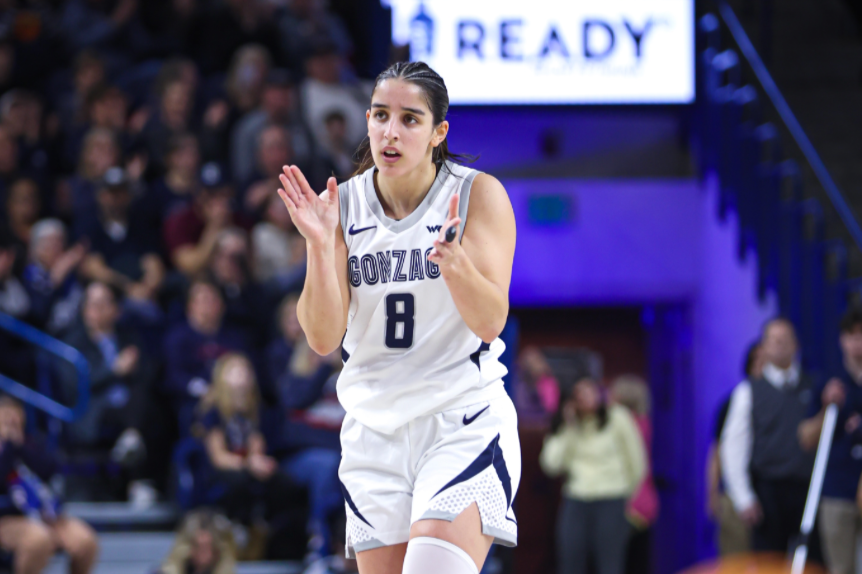 Gonzaga WBB Smashes Washington State 75-50 to Remain Atop WCC Standings