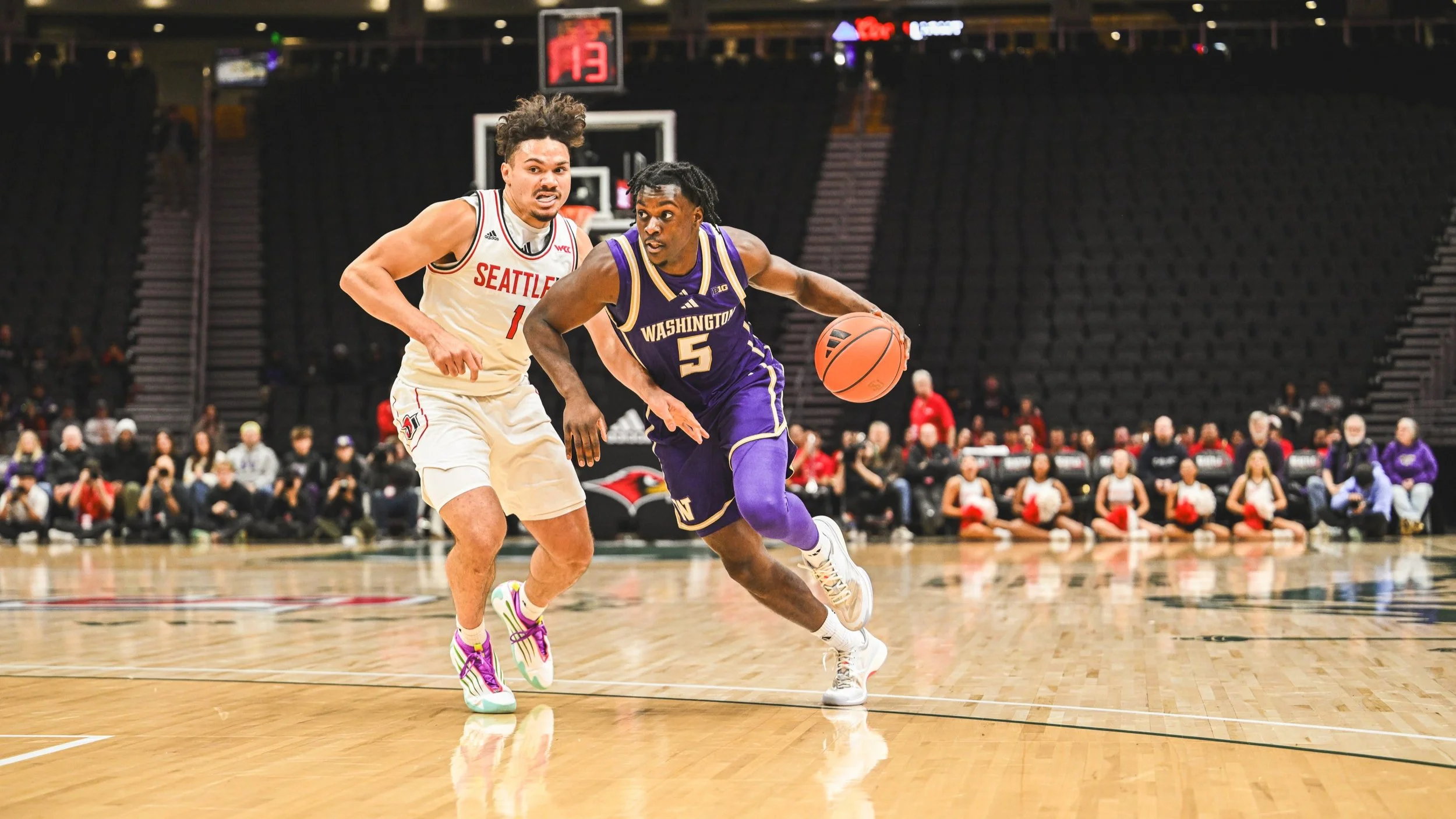 Huskies Hoops Outmuscled by Redhawks in Annual Battle for Seattle