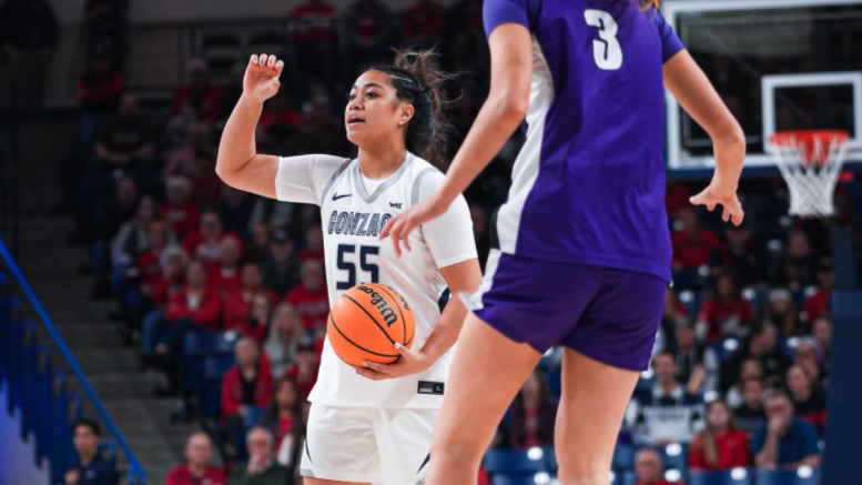 Gonzaga WBB Overcomes Portland's Pressure and Earns 69-55 Win