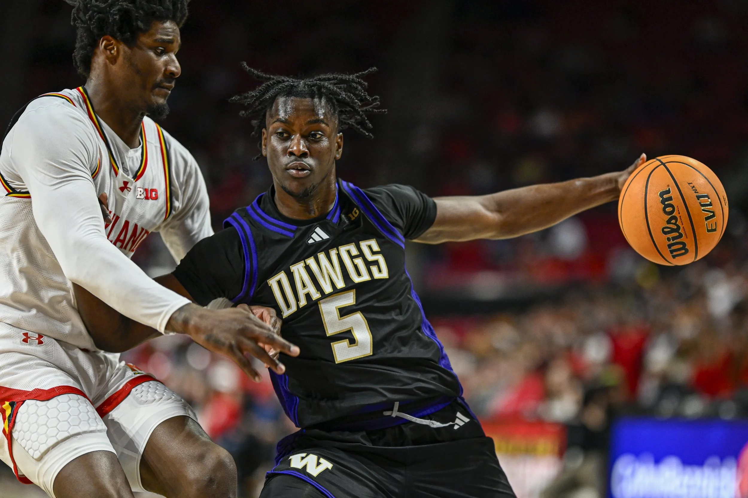 Huskies Men’s Basketball Can’t Close Out Terrapins On the Road