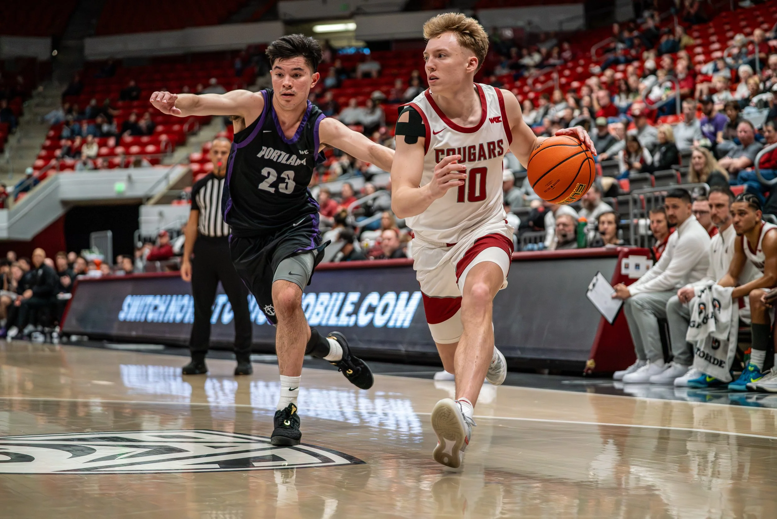 Cougars Smash Pilots 104-74, Run WCC Win Streak to Three Games