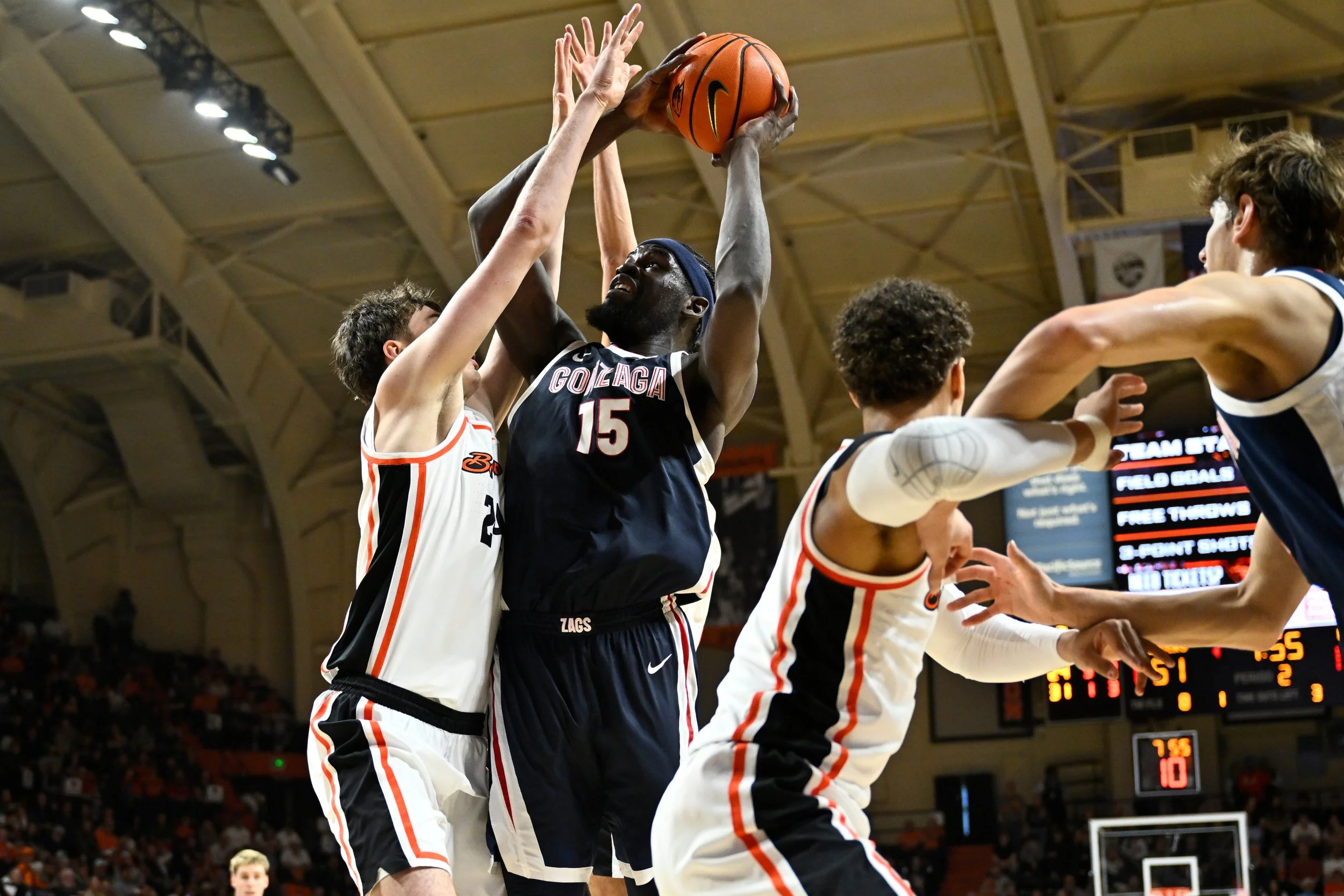 Preview: Gonzaga Set to Face Oregon State in WCC Tournament Semifinals