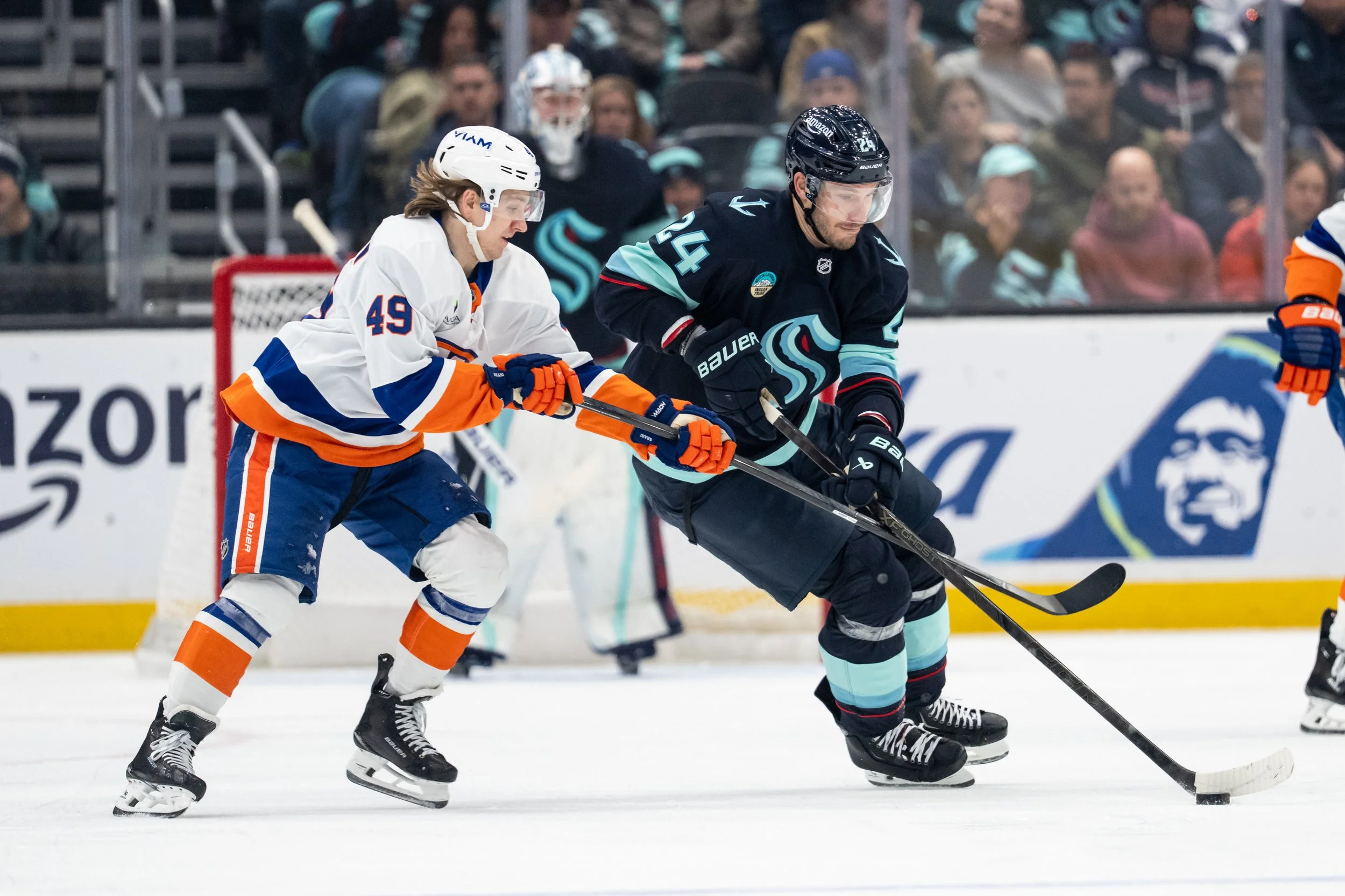 Kraken Snap Skid in 4-1 Win vs. Islanders With Stellar Penalty Kill