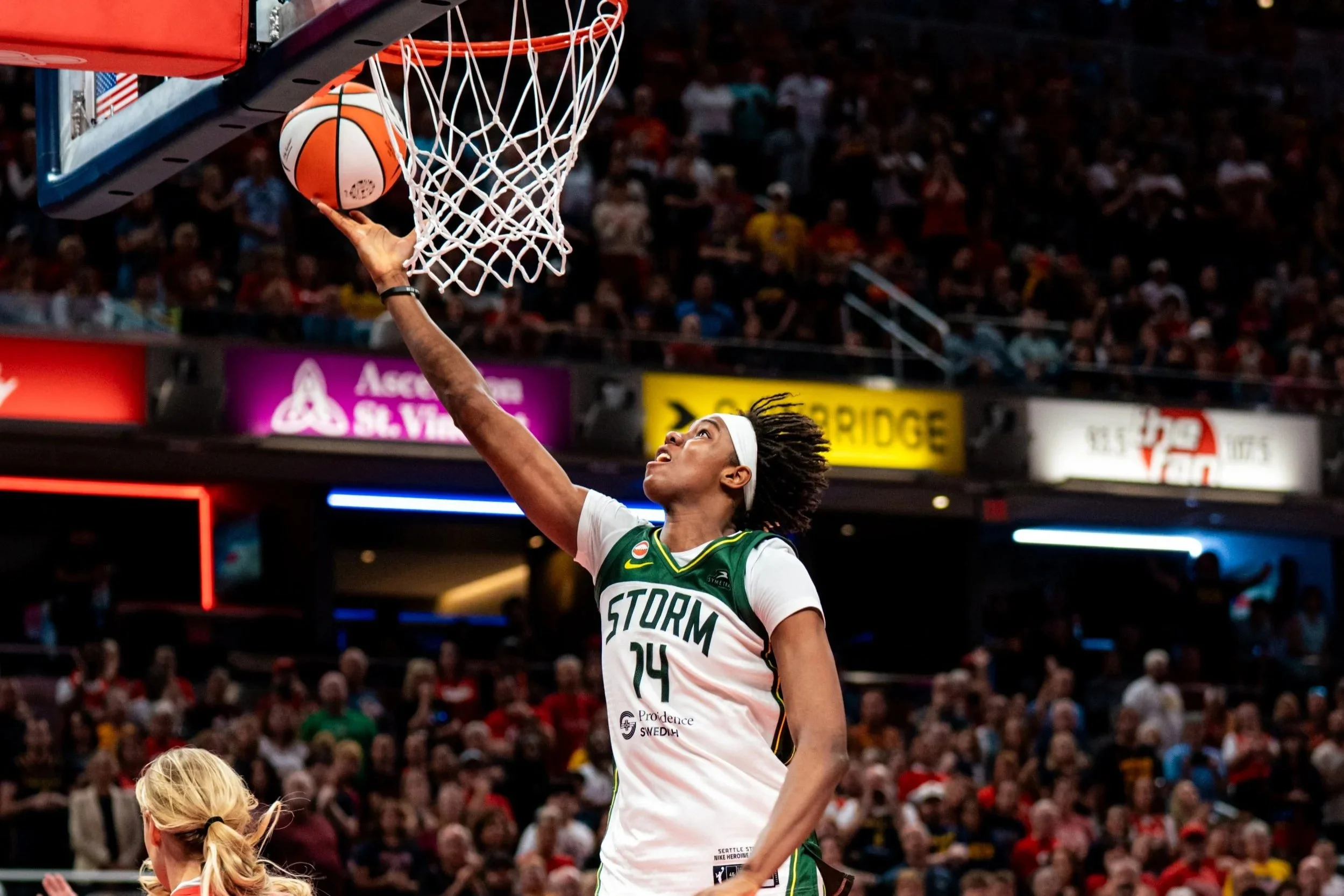 Instant Takeaways: Storm Nearly Spoil Clark’s Career Night in Shootout Loss vs. Fever