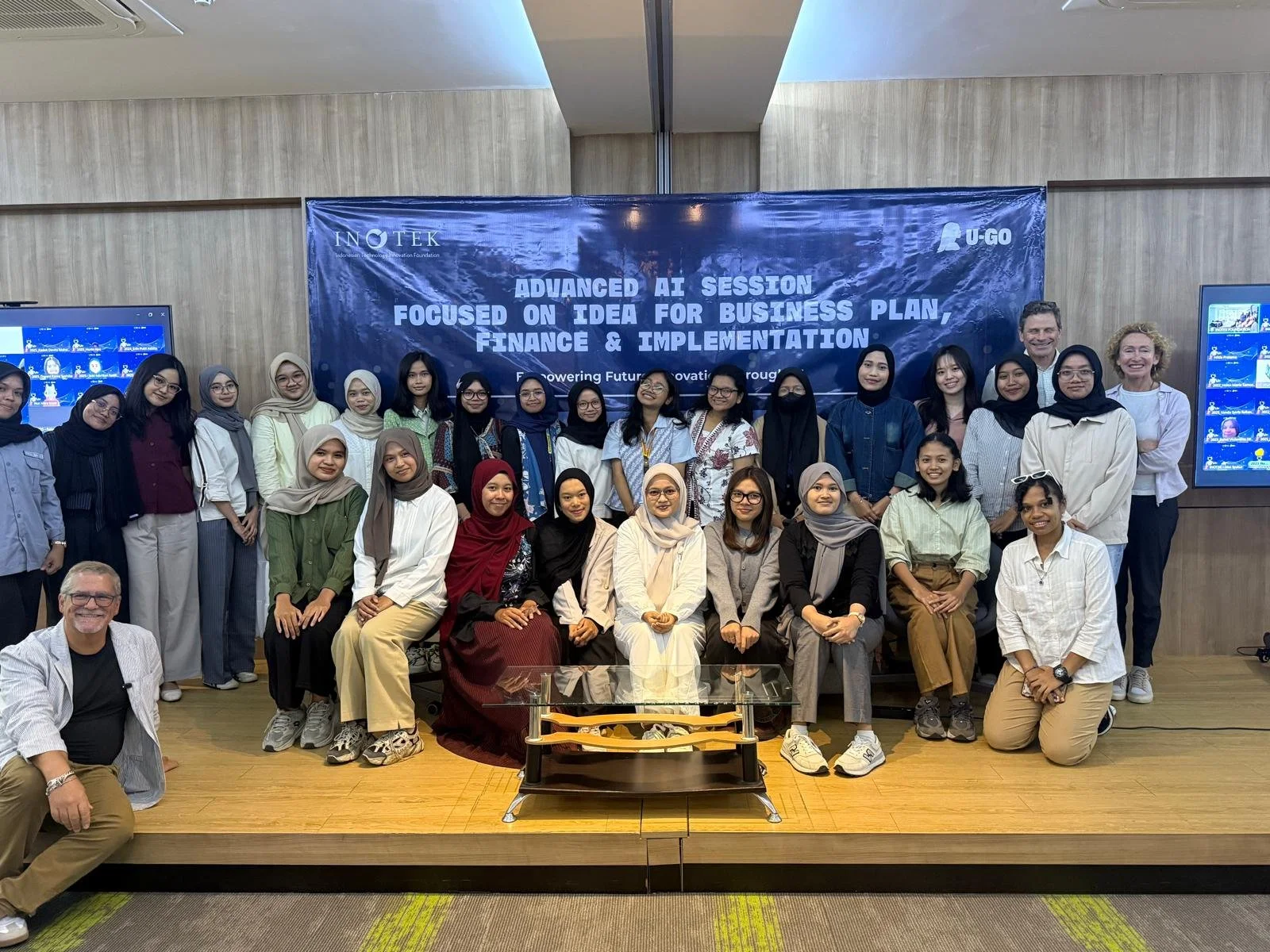 Lighting the Future: U-GO AI Sessions in Indonesia