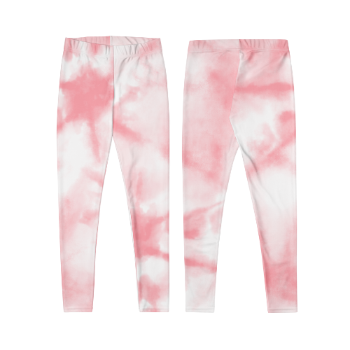 Pink Tie Dye Leggings