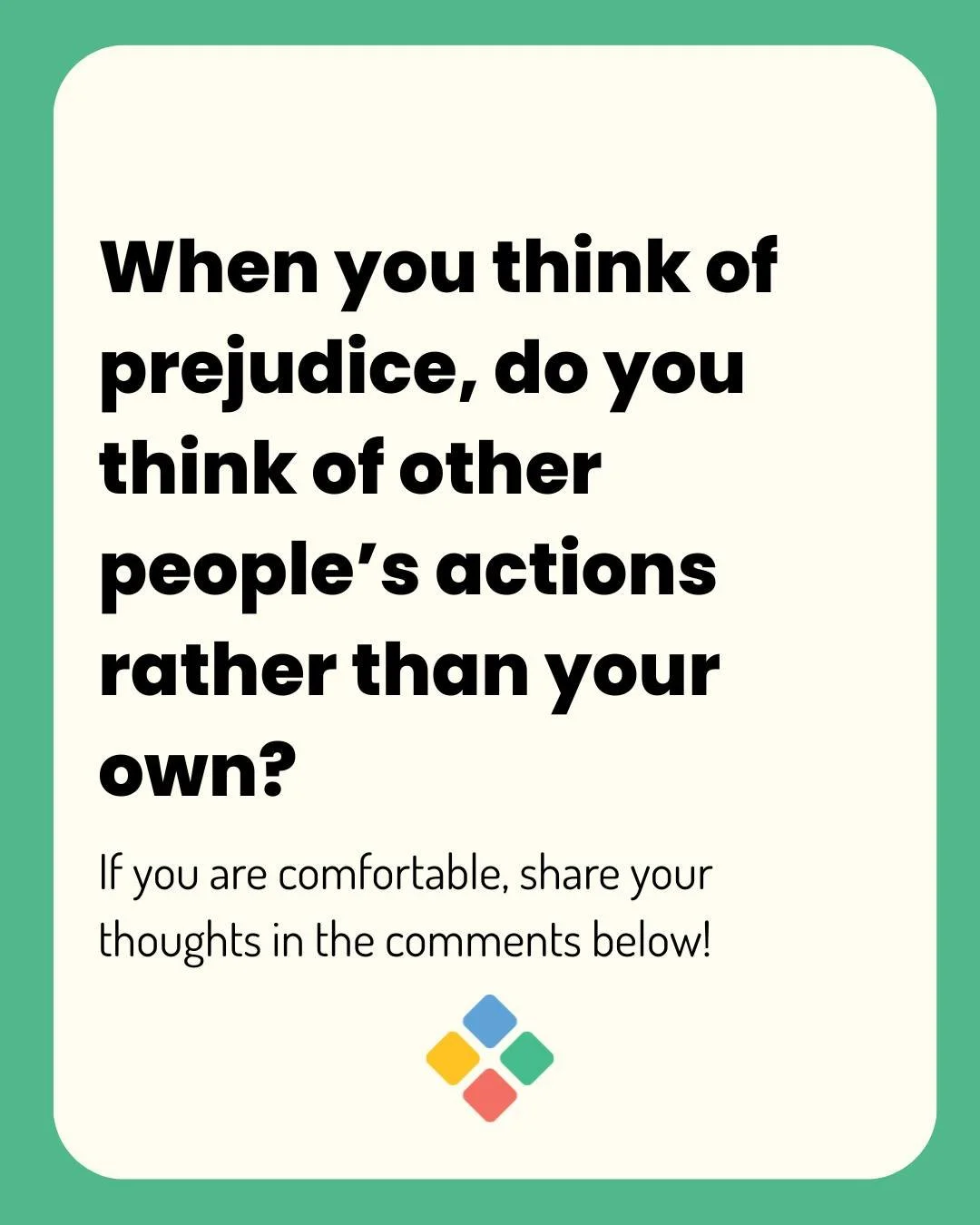 For the next little while, we&rsquo;re continuing our focus on a key element of inclusion &mdash; adopting a growth mindset.

A growth mindset asks us to stay curious, open, and willing to look inward, even when it feels uncomfortable. One of the mos