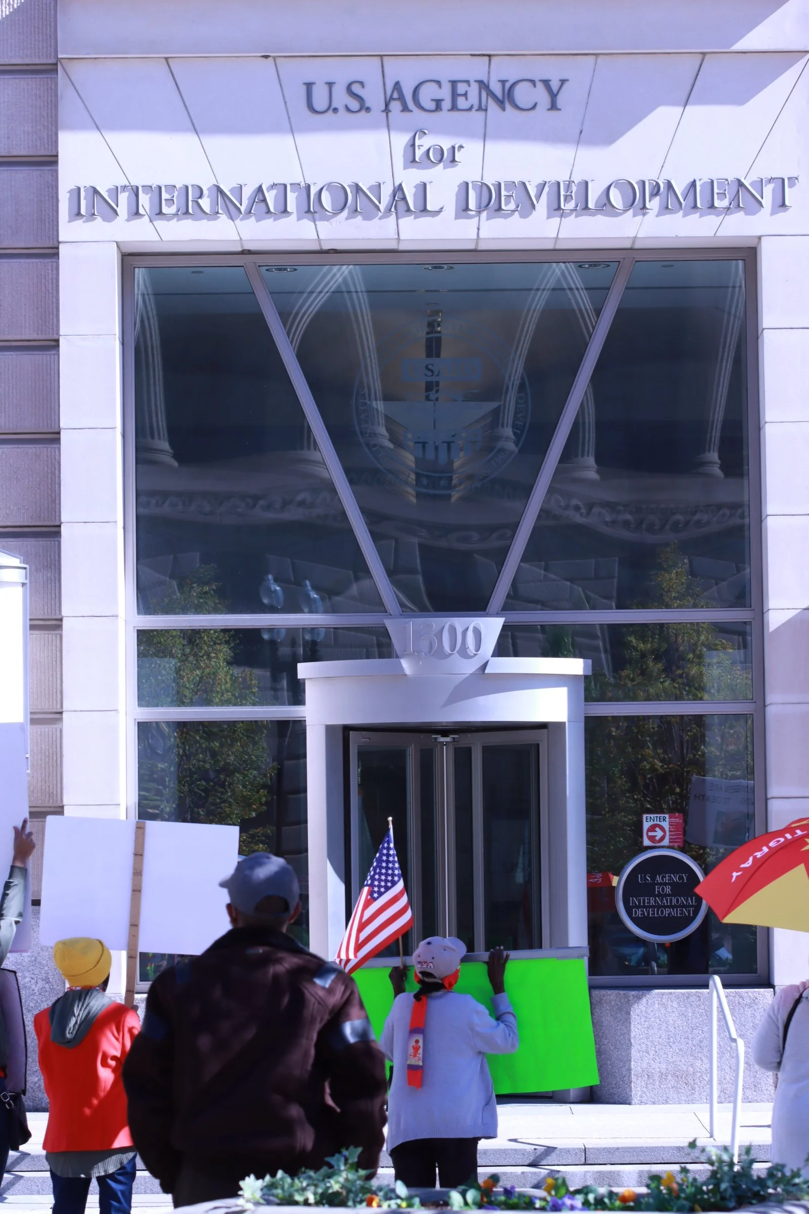 tigray ethiopian protest in washington dc during biden presidency u.s agency for international development