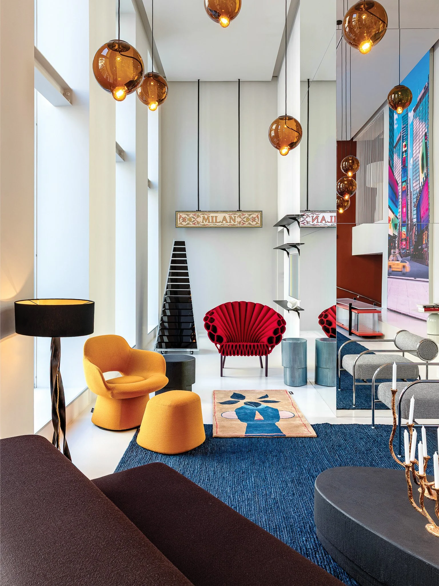 Cappellini contemporary Italian furniture at Salone Las Vegas