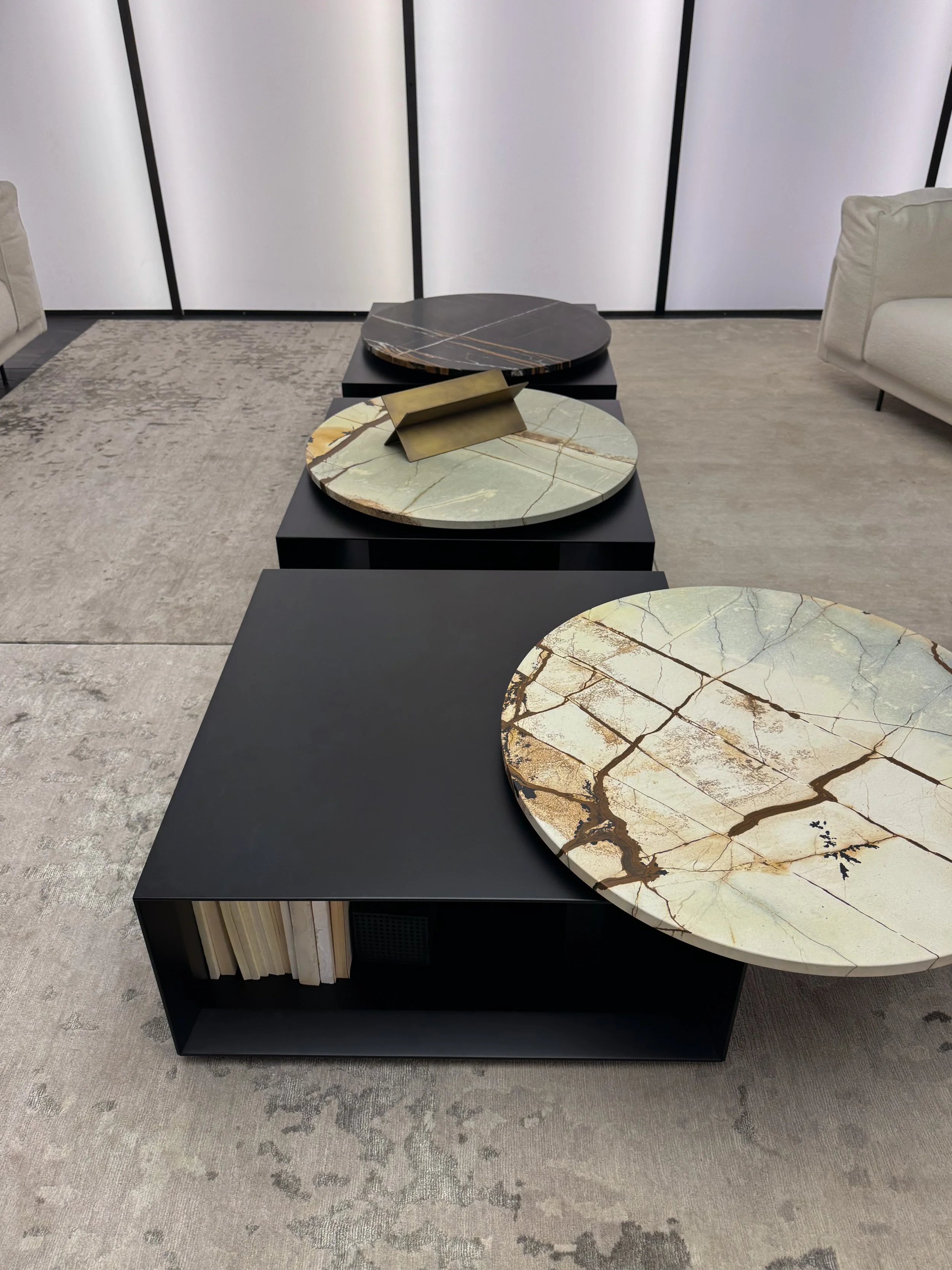 Living Divani - The Orbi table available at Salone Las Vegas