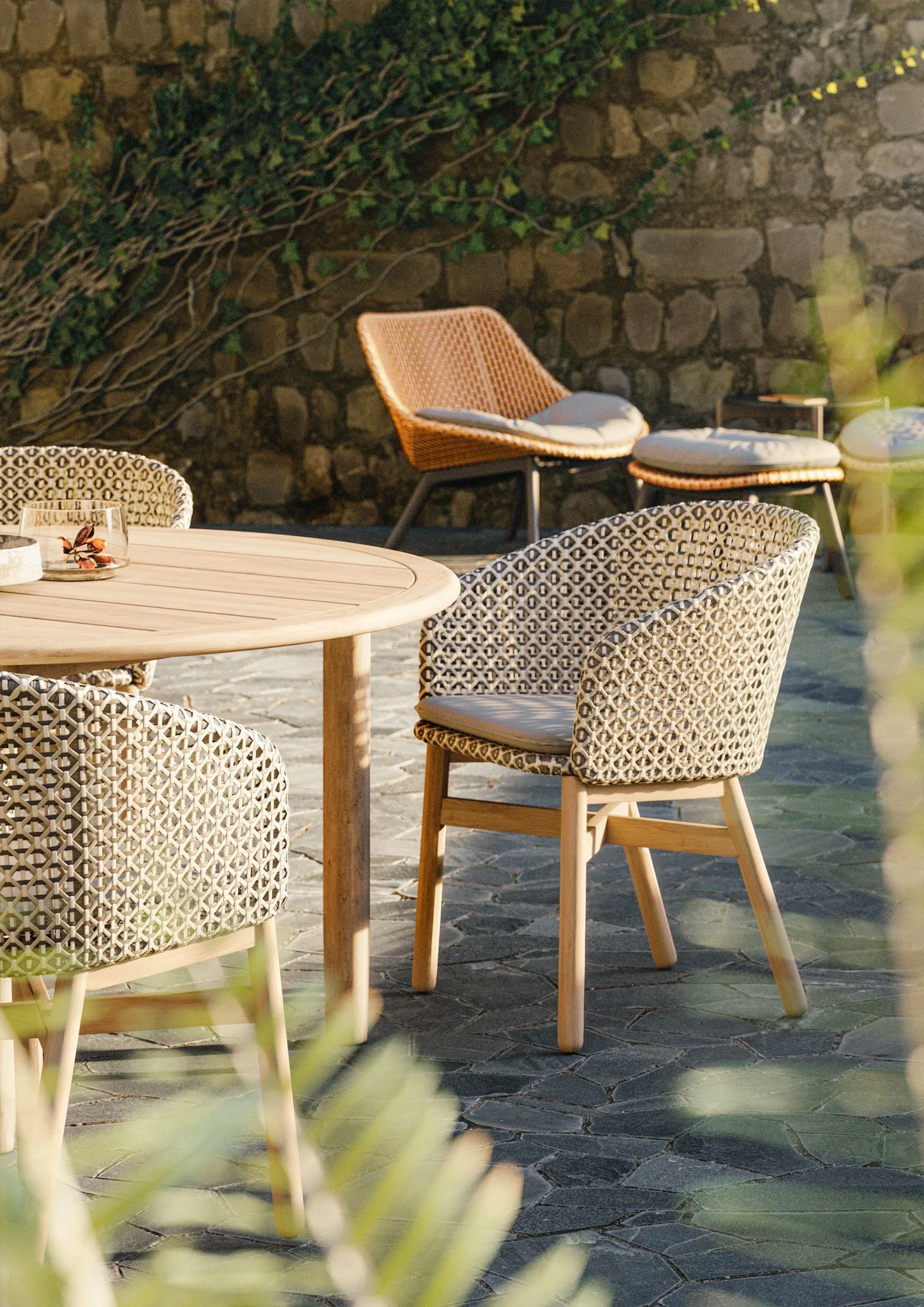 DEDON Mbrace - Luxury outdoor furniture available at Salone Las Vegas.