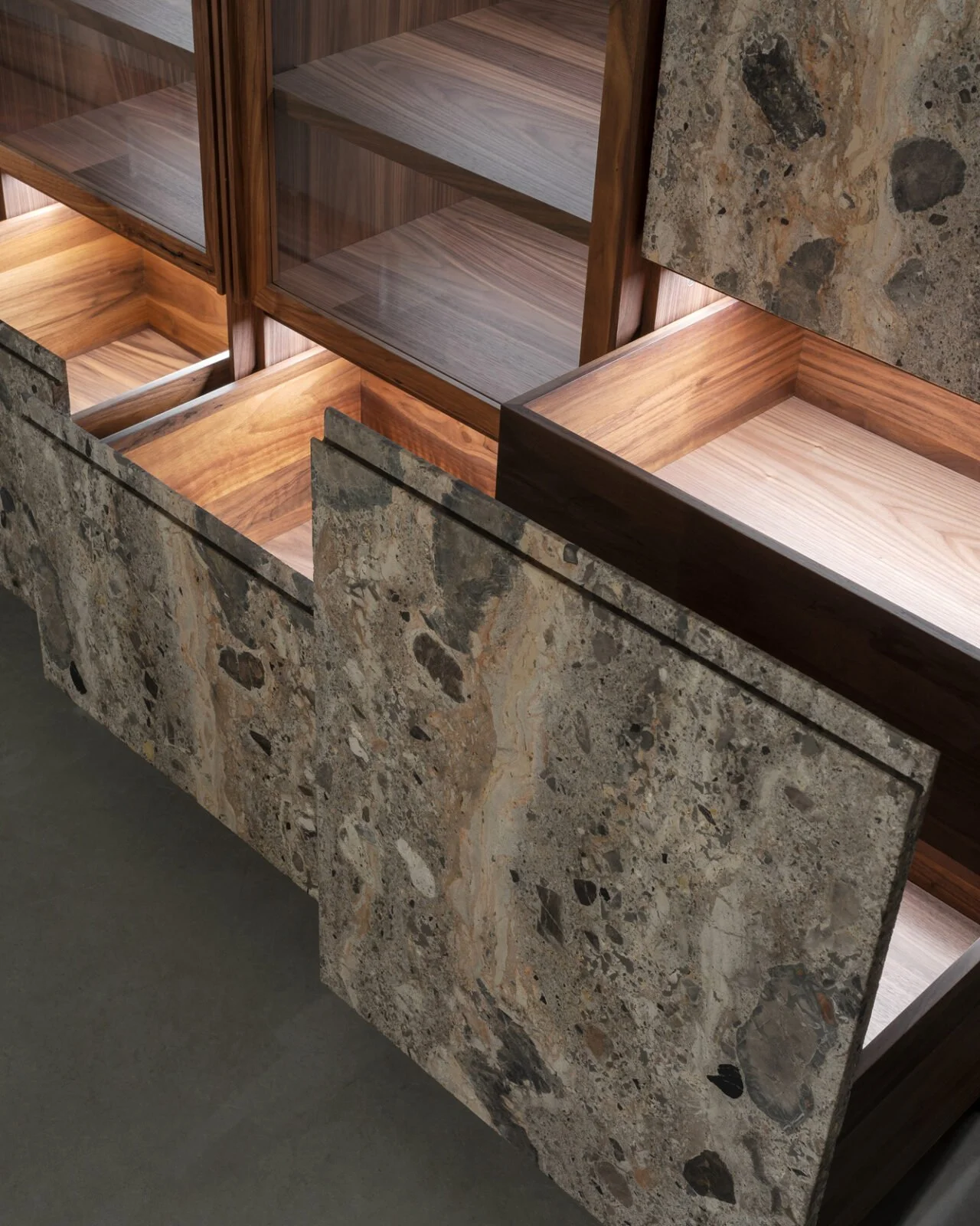 Vaselli bespoke custom stone Kitchens available at Salone Las Vegas