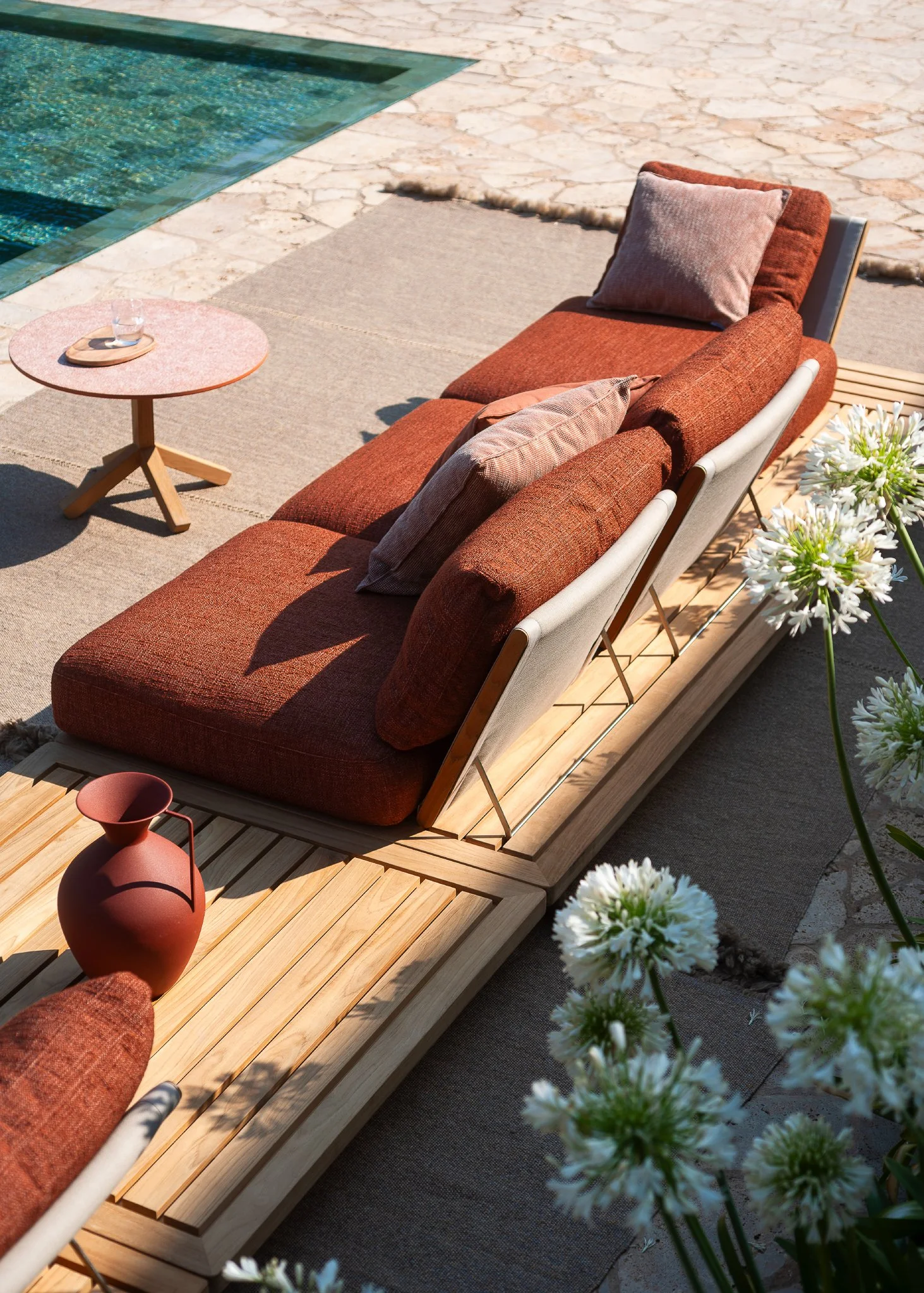 RODA PHILIA high-end outdoor furniture Salone Las Vegas