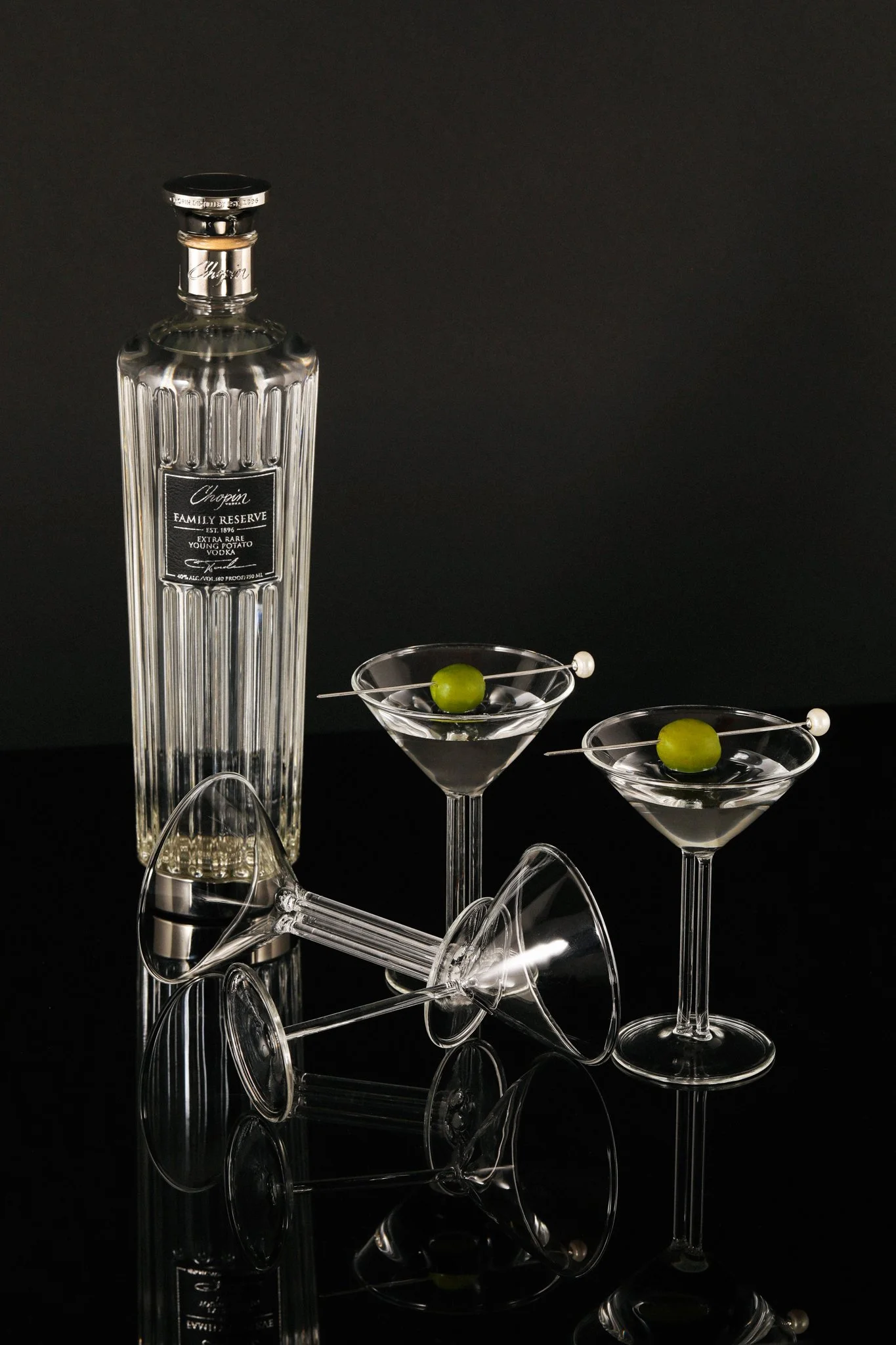 fferrone handcrafted glassware at Salone Las Vegas